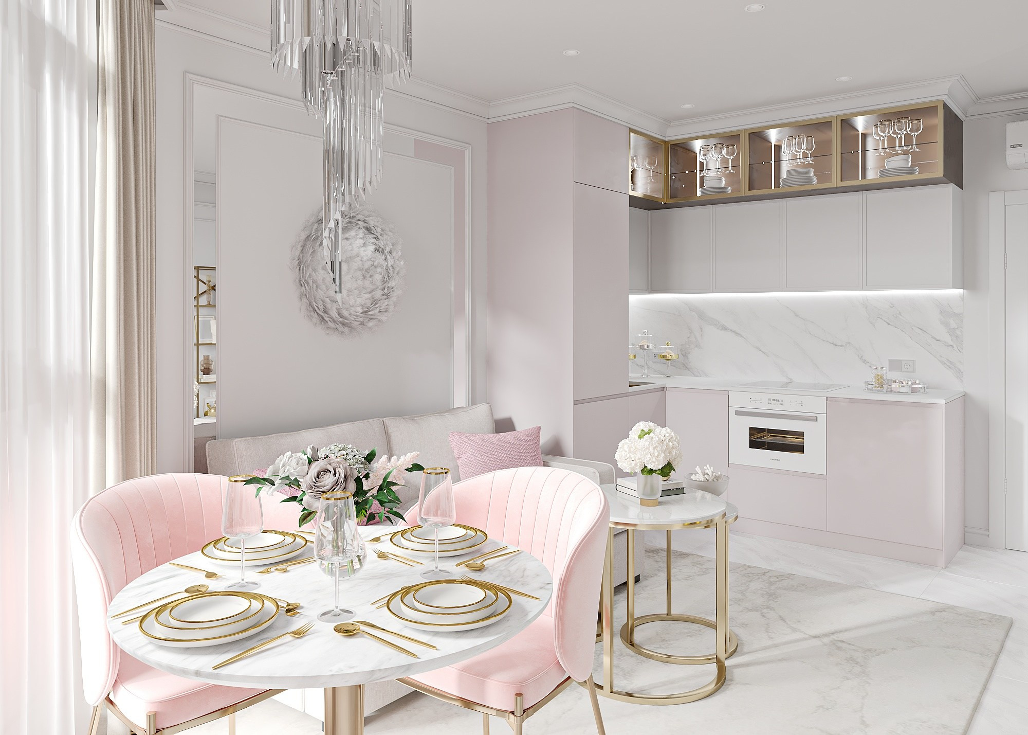 ЖК СОКОЛЬНИКИ. Irina Balykina — Interior 3D Visualisation