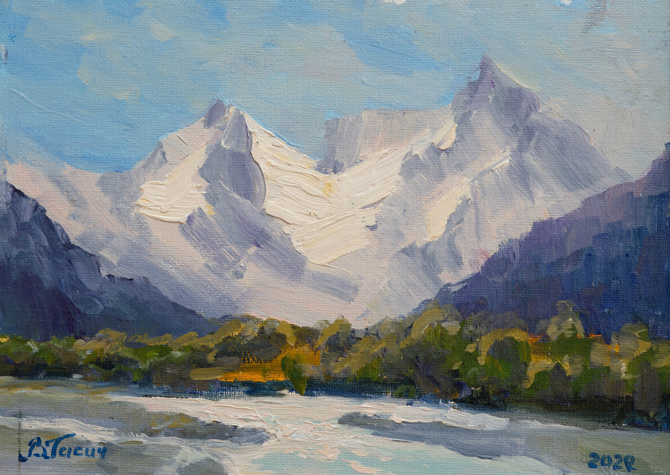 Пленэр / Plein air. Художник Василий Гасич