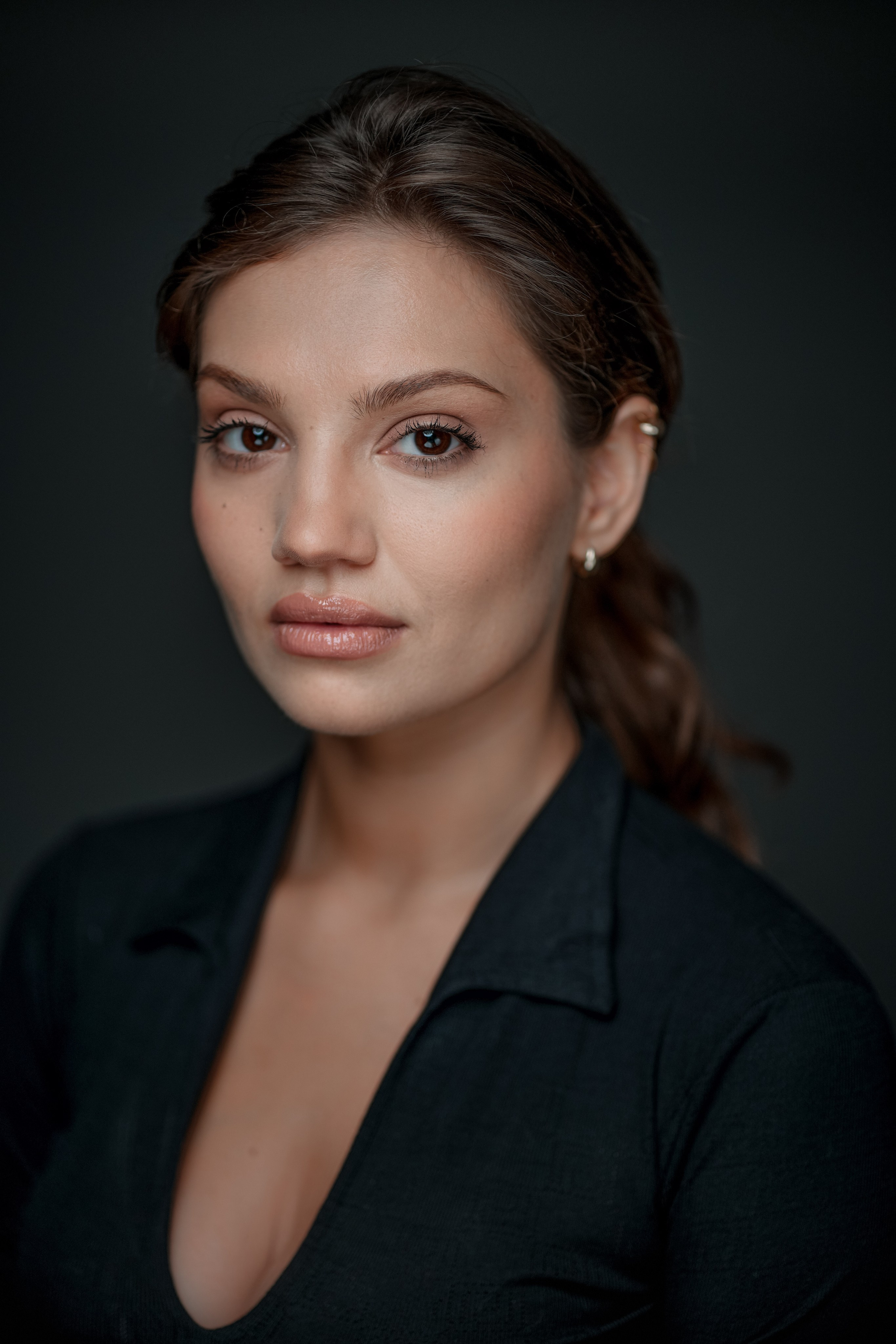 Актриса Диана Шаталова. Портретная съемка в Москве, студийный фотограф Игорь Фомин