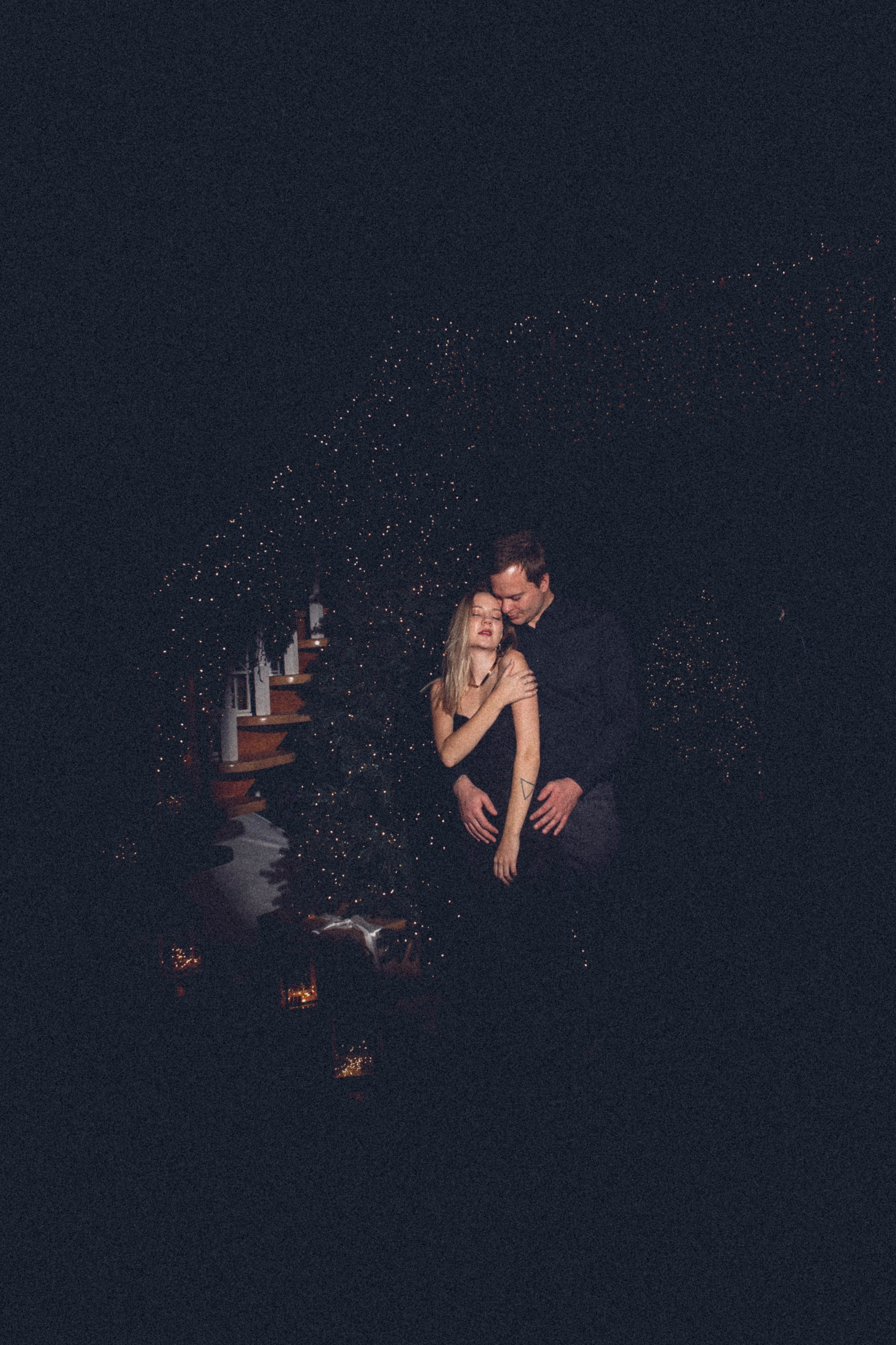 Новогодняя 🔥 Love story. Женский фотограф Москва, Лобня