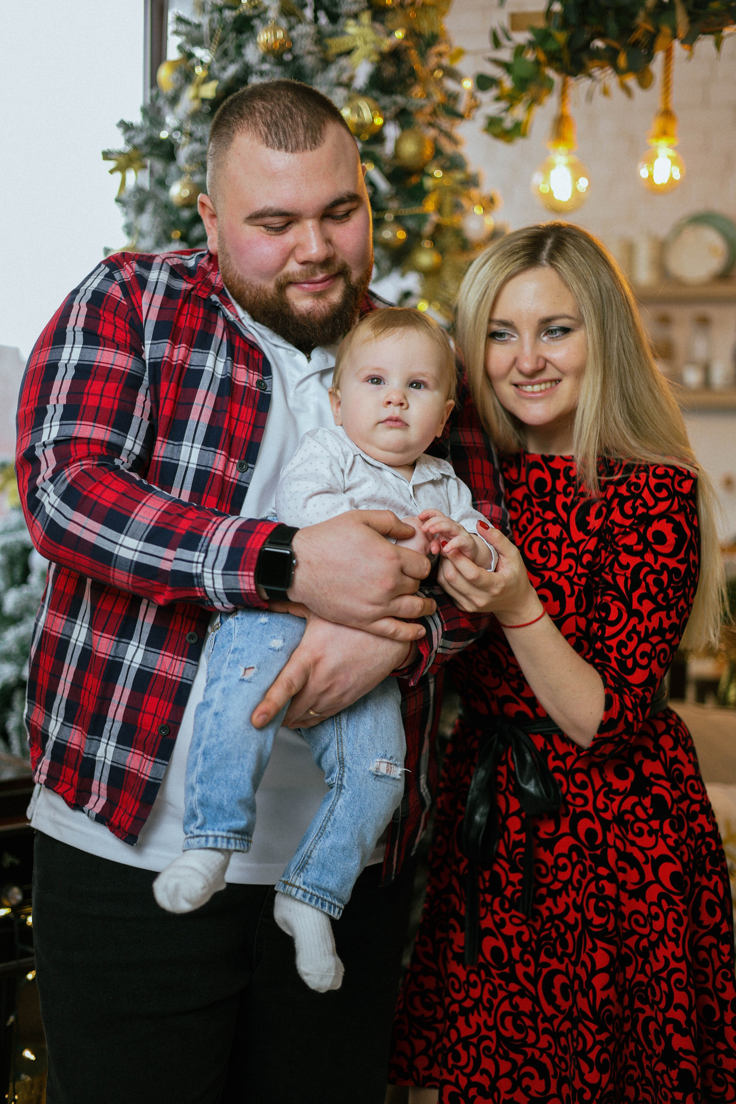 Новогодняя история «Валентина и ее семья». Фотограф в Москве Анастасия Калинина