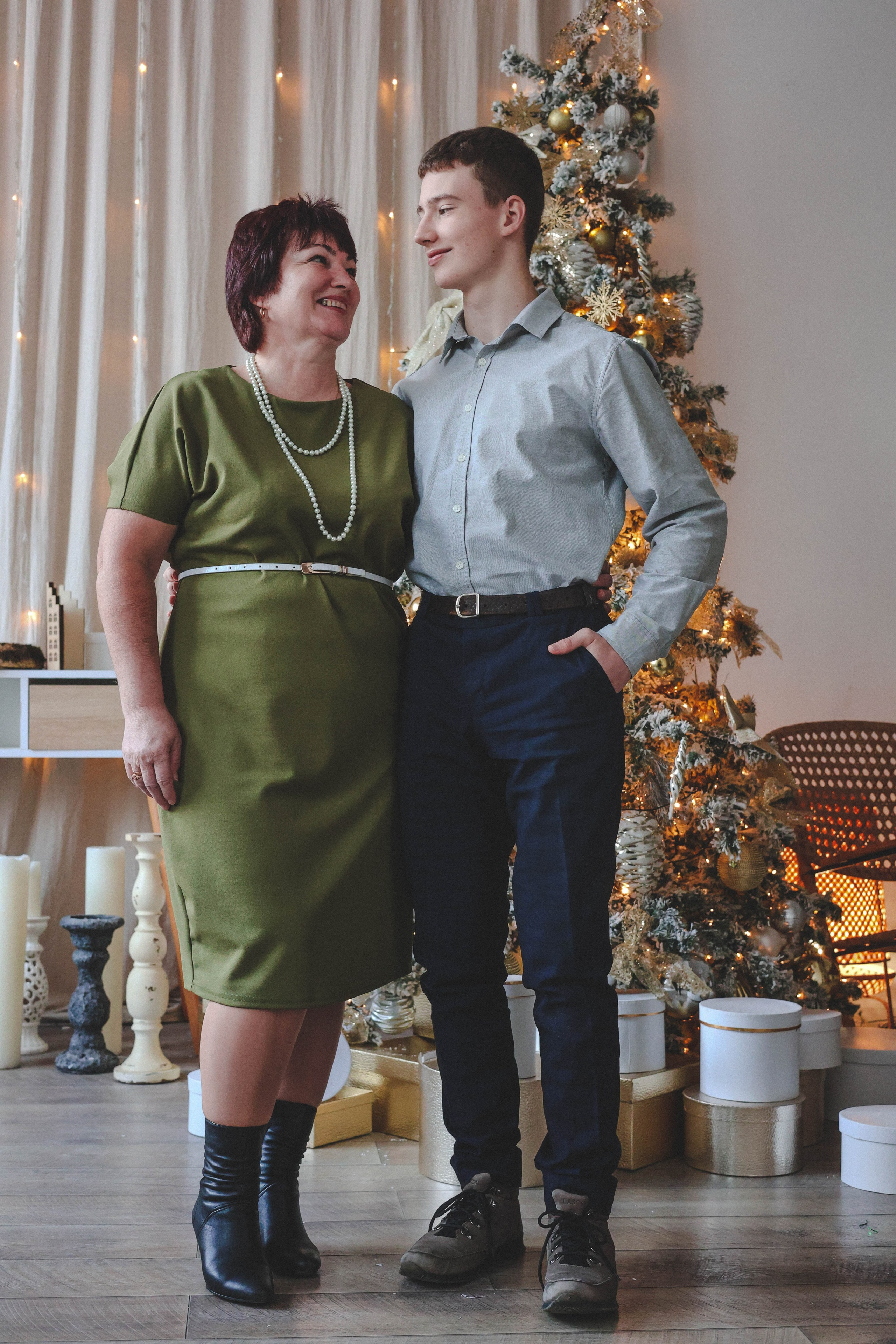 Новогодняя история «Светлана и ее семья». Фотограф в Москве Анастасия Калинина