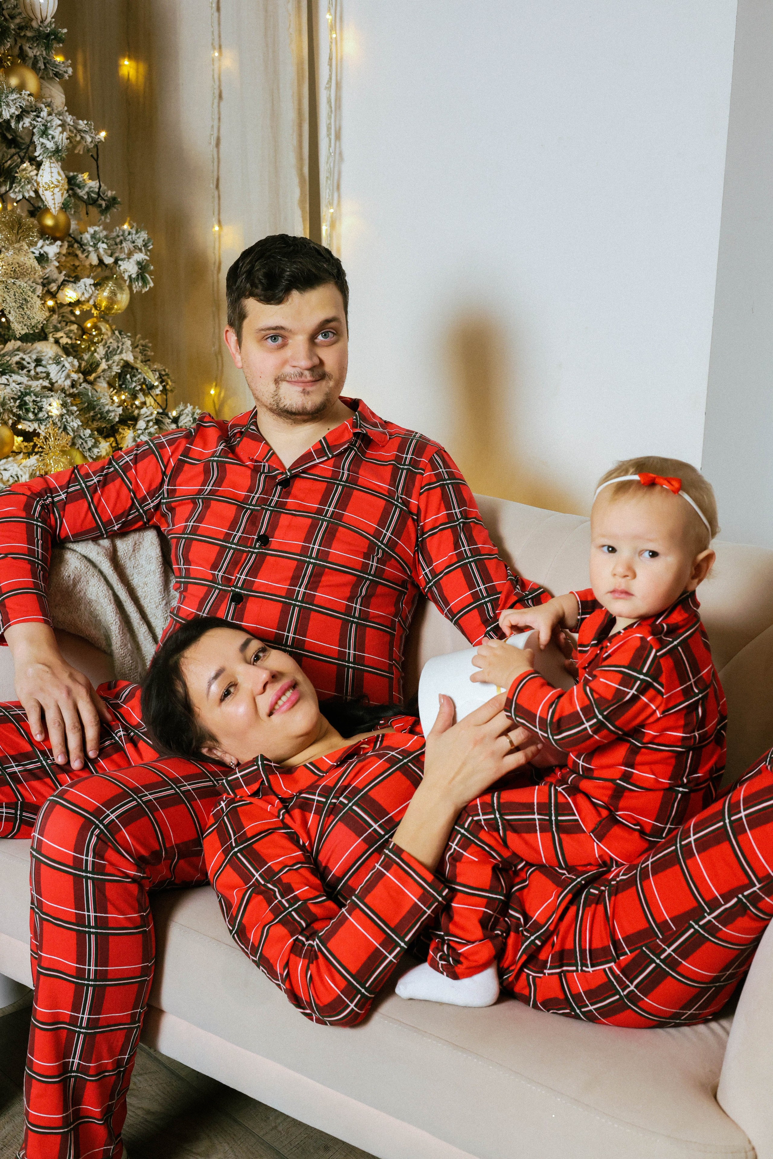 Новогодняя история «Наталья и ее семья». Фотограф в Москве Анастасия Калинина