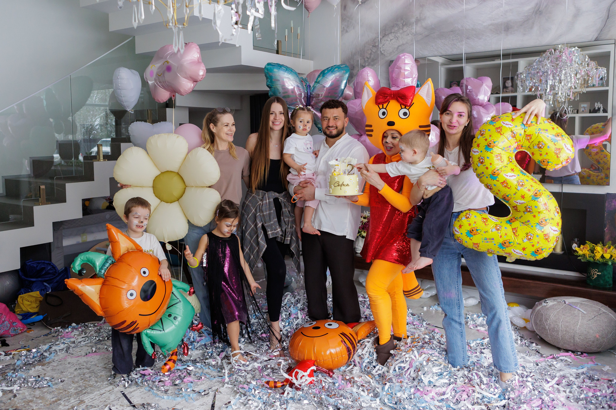 День рождения Софии. Семейный и детский фотограф в Москве Юлия