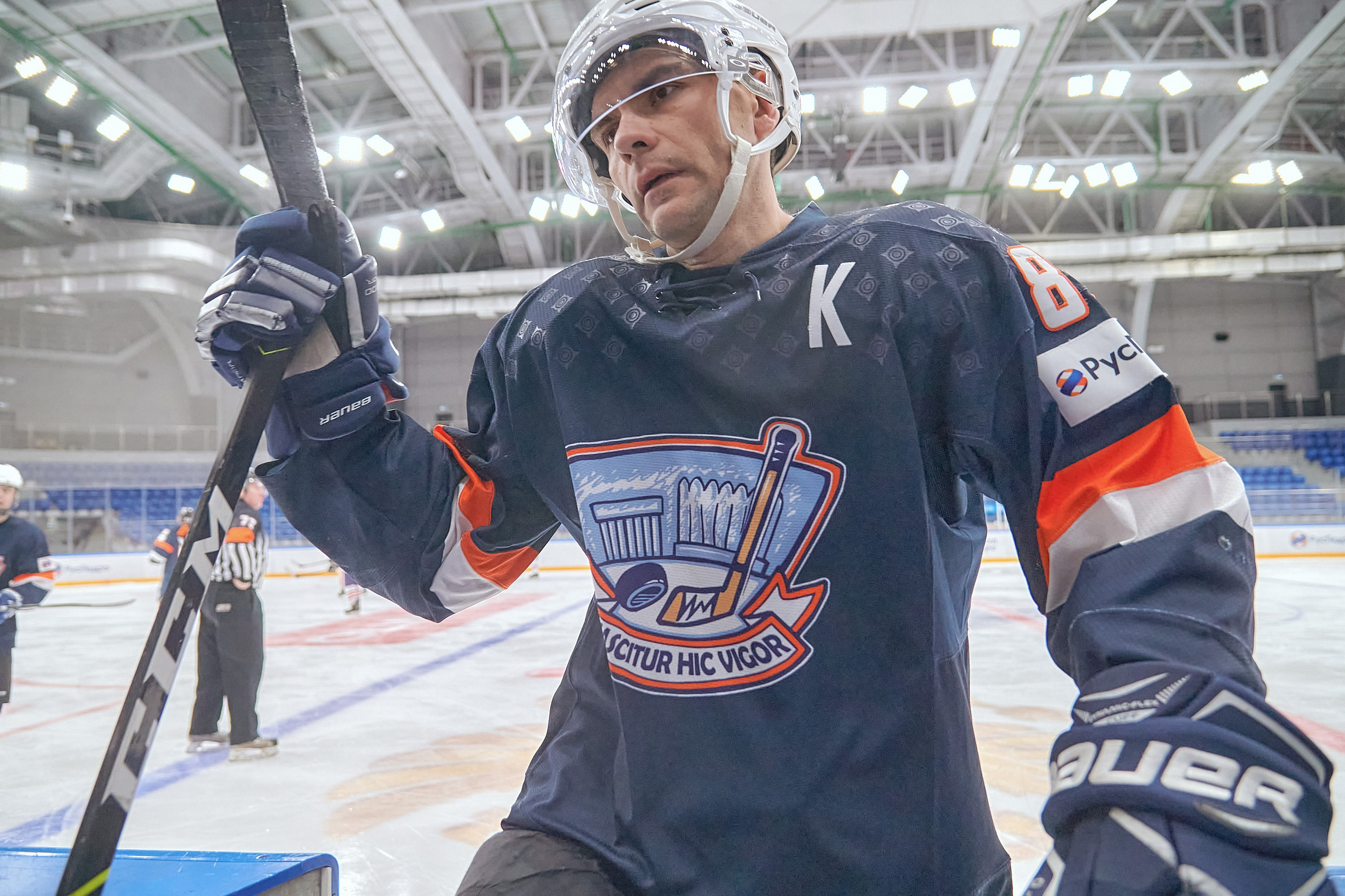 Портфолио репортажной фотосъёмки: Кристалл арена — Хоккей — РусГидро. Фотограф Яковлев Роман — Красноярск