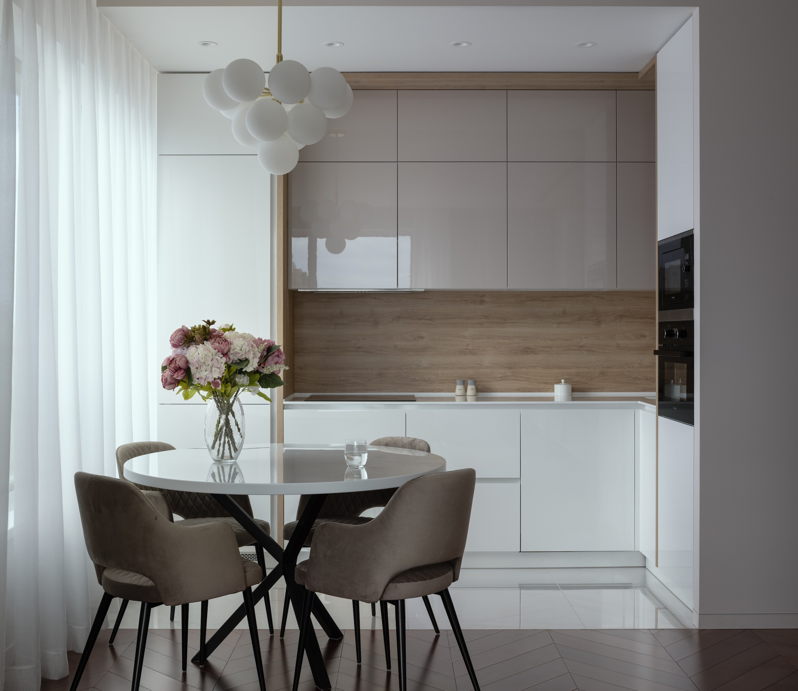 ЖК Форум Сити. Дизайнер Вероника Миллер. Мебель на заказ