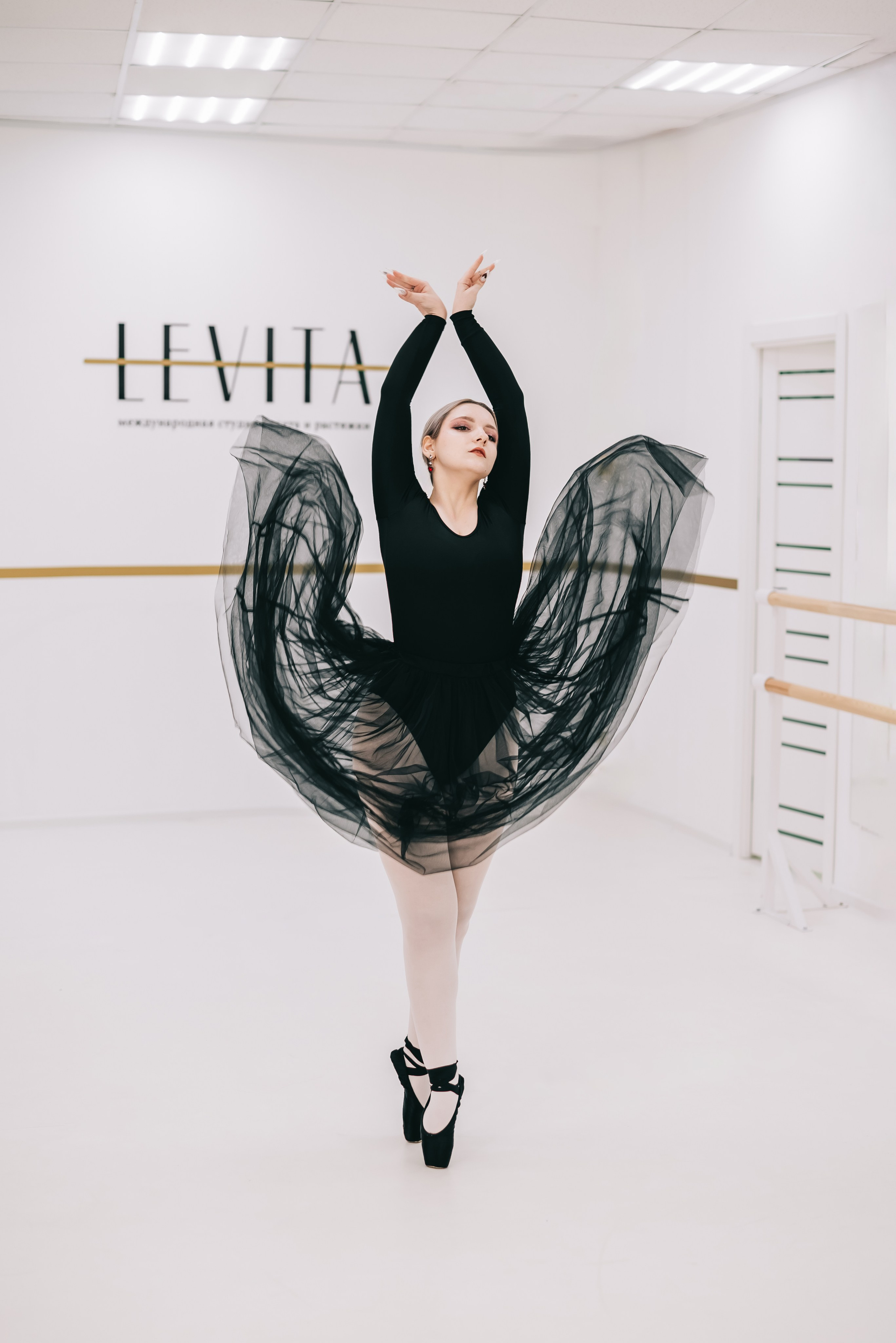 Фотосессия для балетной студии LEVITA