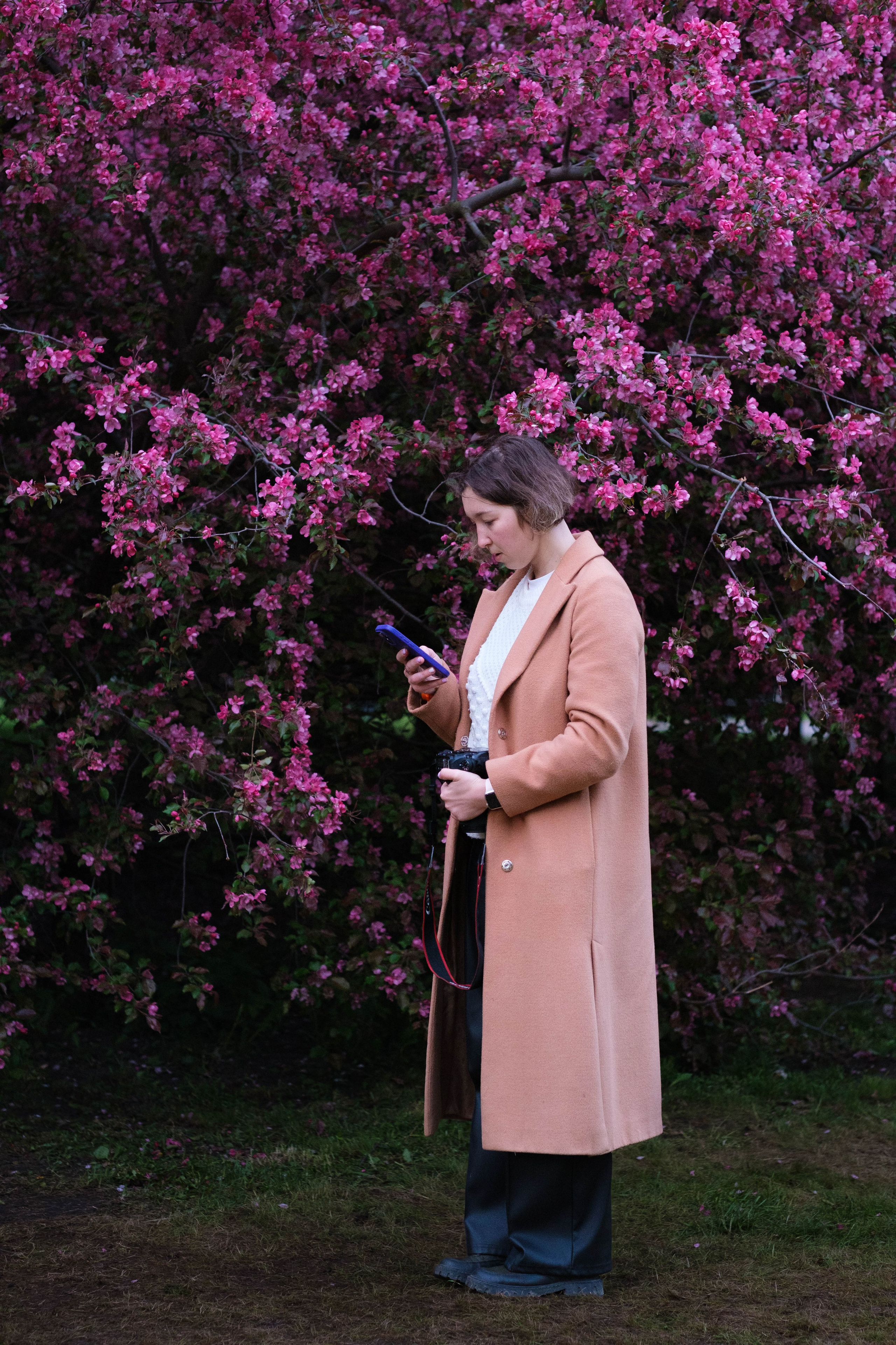 Александра в цветах. Фотограф Диана Иремадзе