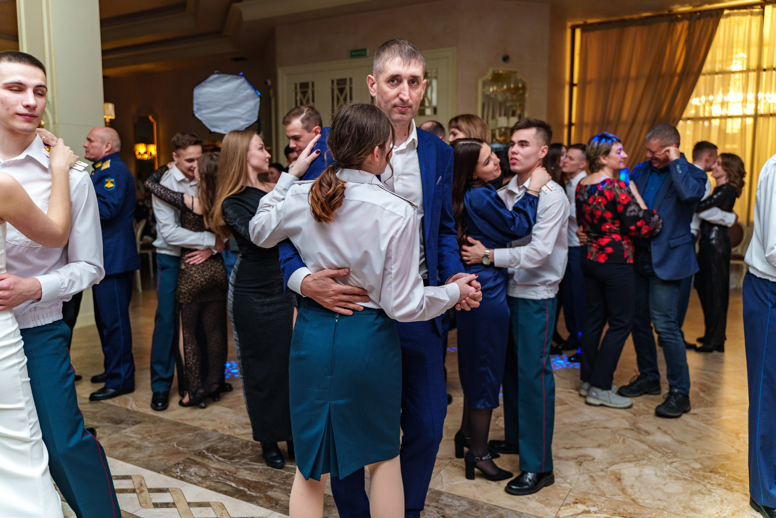 Фотосъемка выпуска военной академии и вручение дипломов