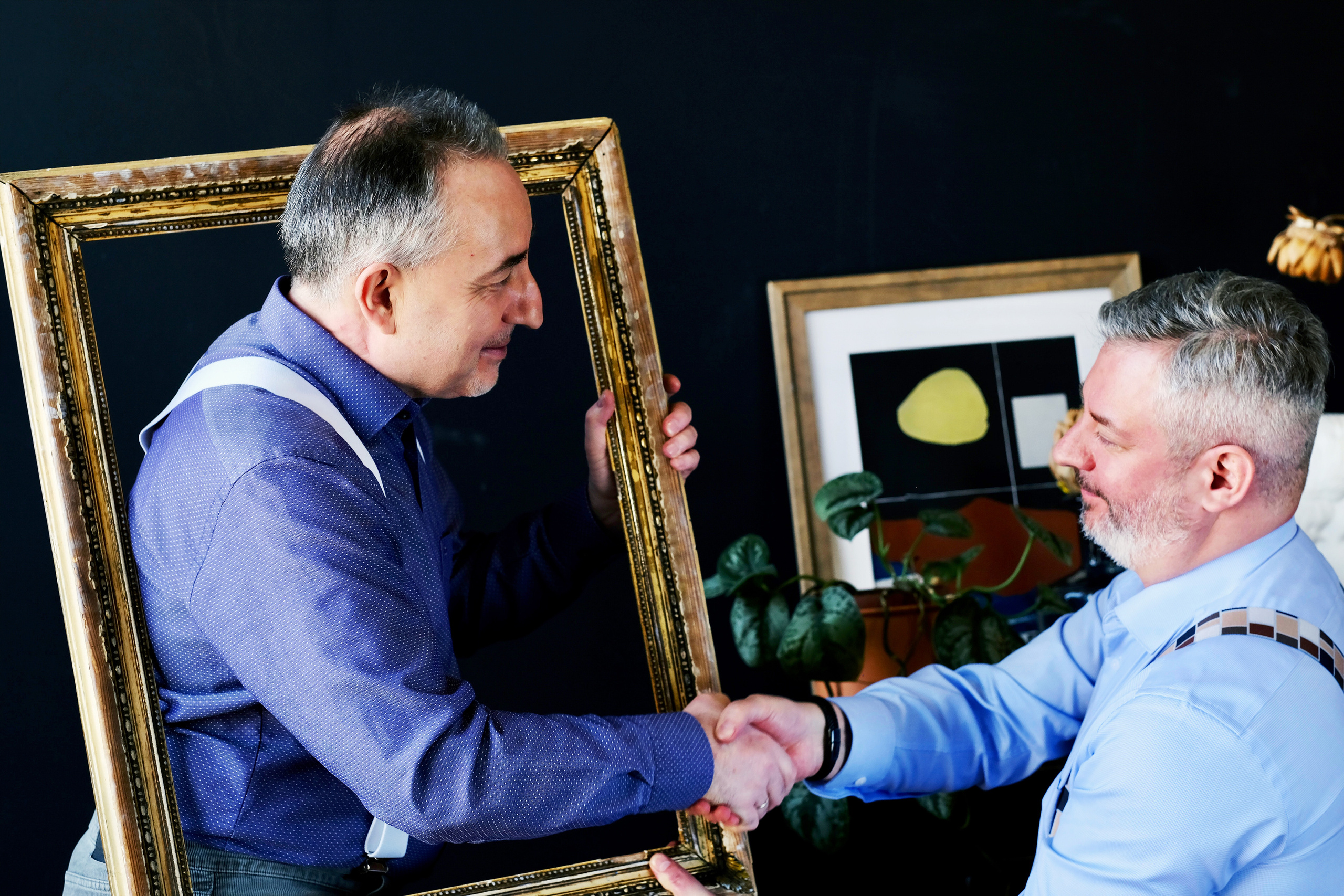 Съёмка для компании — производителя подтяжек и ее владельца Андрея. Фотограф в Москве Ирина Иванова