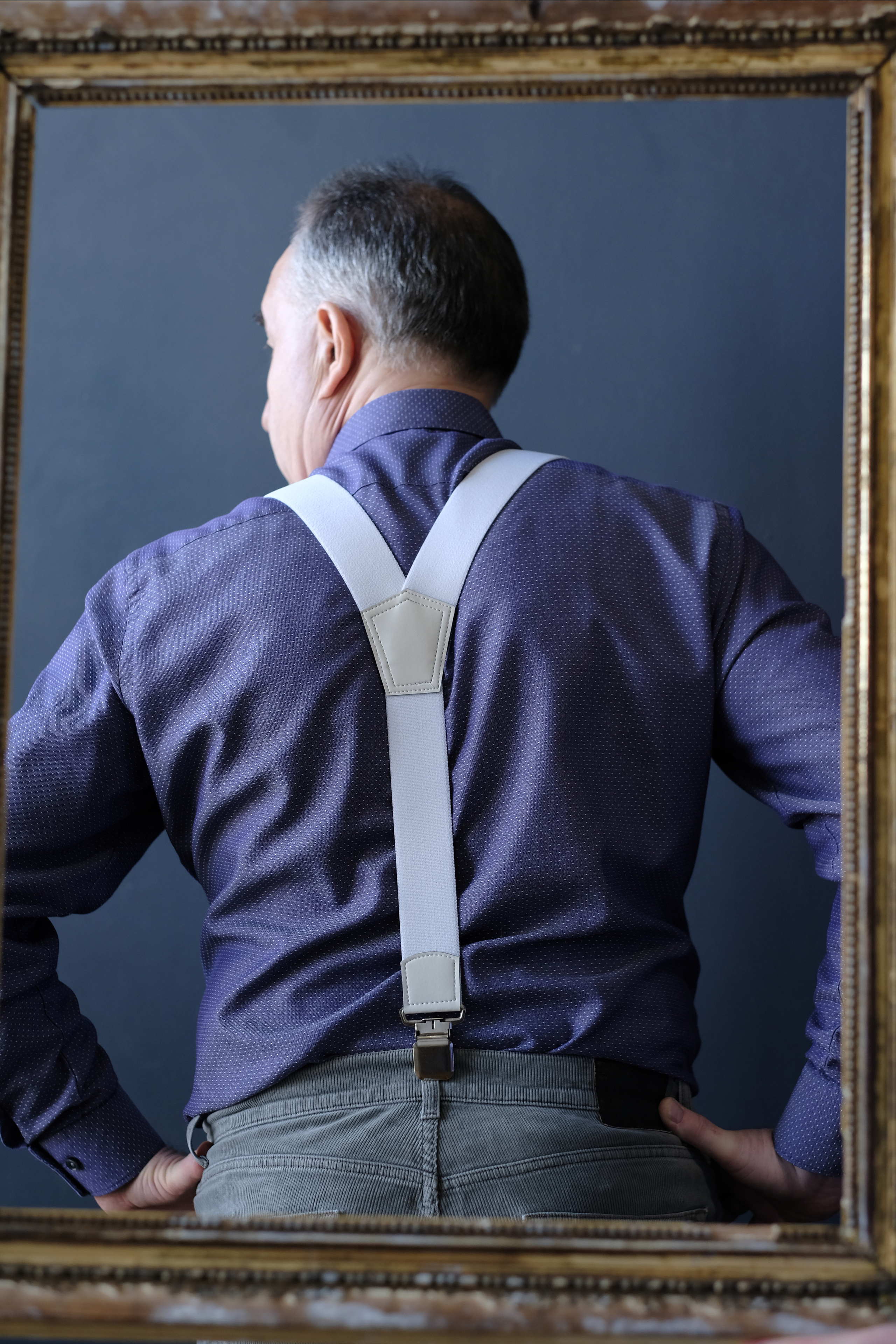 Съёмка для компании — производителя подтяжек и ее владельца Андрея. Фотограф в Москве Ирина Иванова