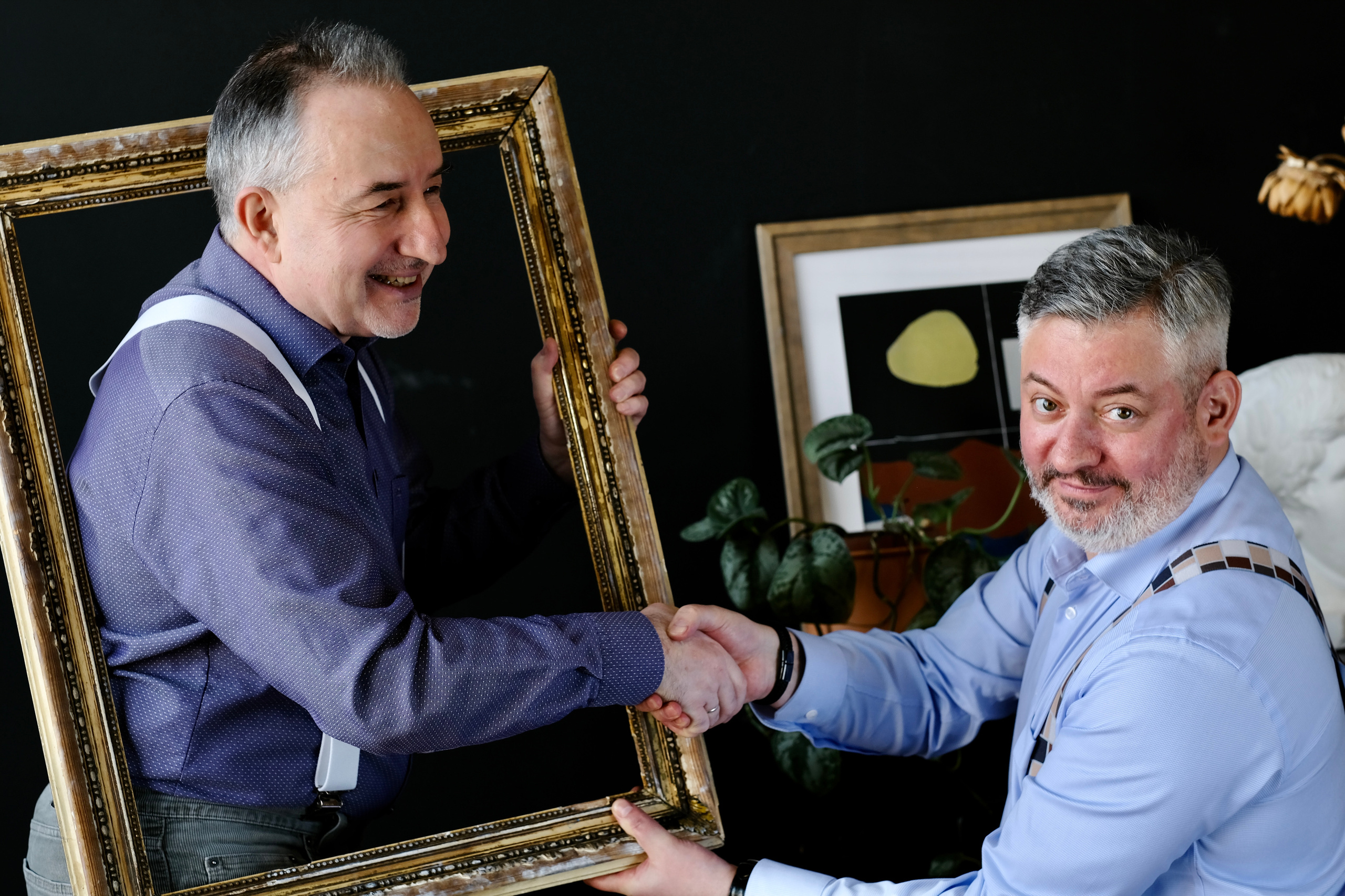 Съёмка для компании — производителя подтяжек и ее владельца Андрея. Фотограф в Москве Ирина Иванова