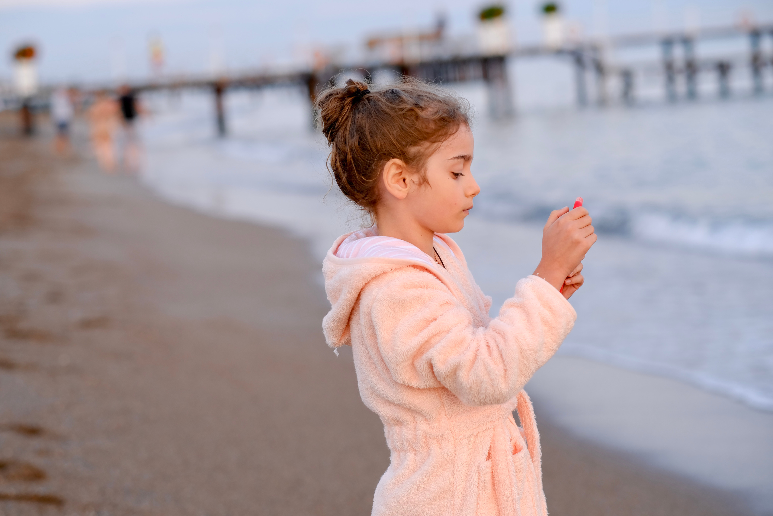 Девочка и море. Фотограф в Москве Ирина Иванова