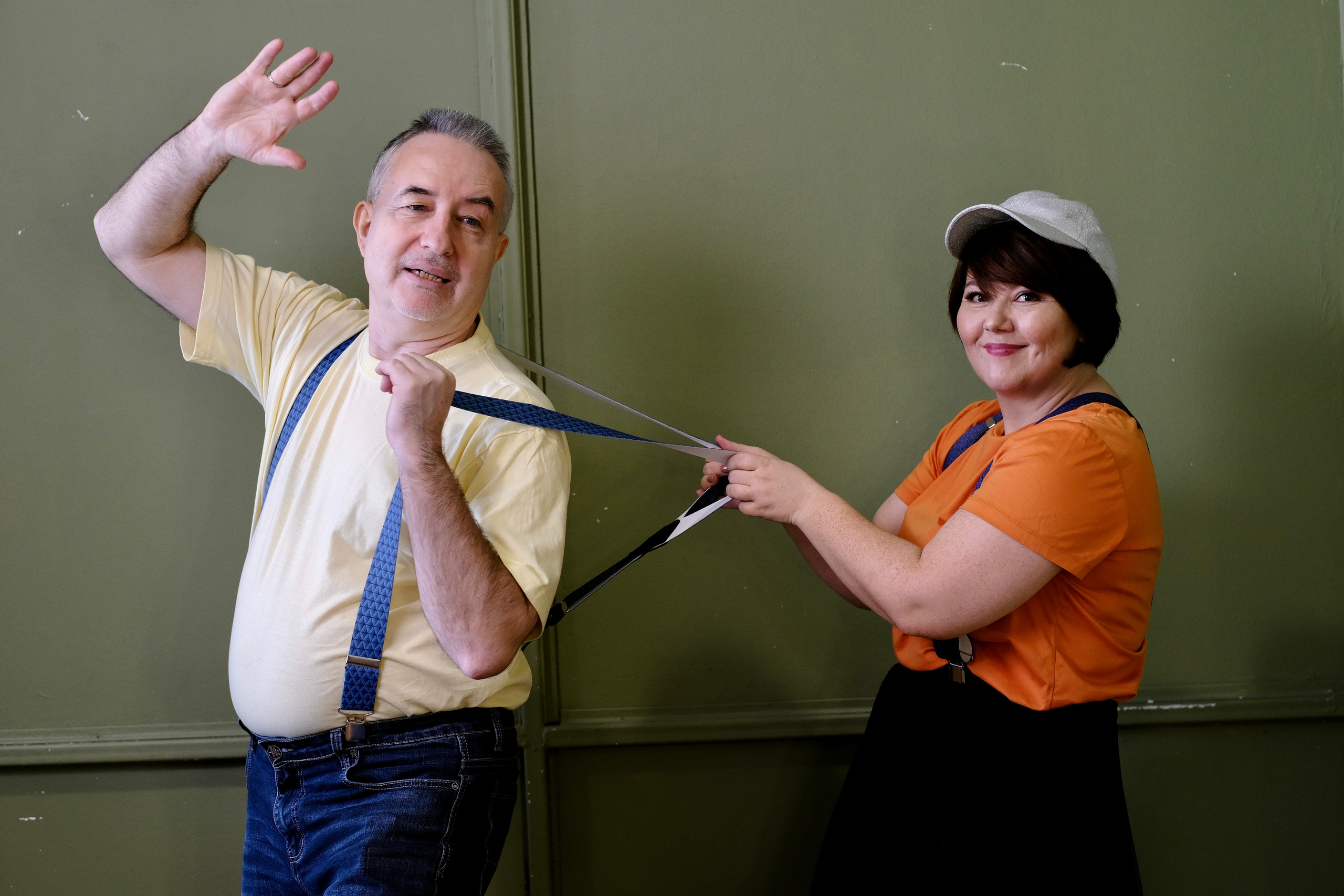 Съёмка для компании — производителя подтяжек и ее владельца Андрея. Фотограф в Москве Ирина Иванова