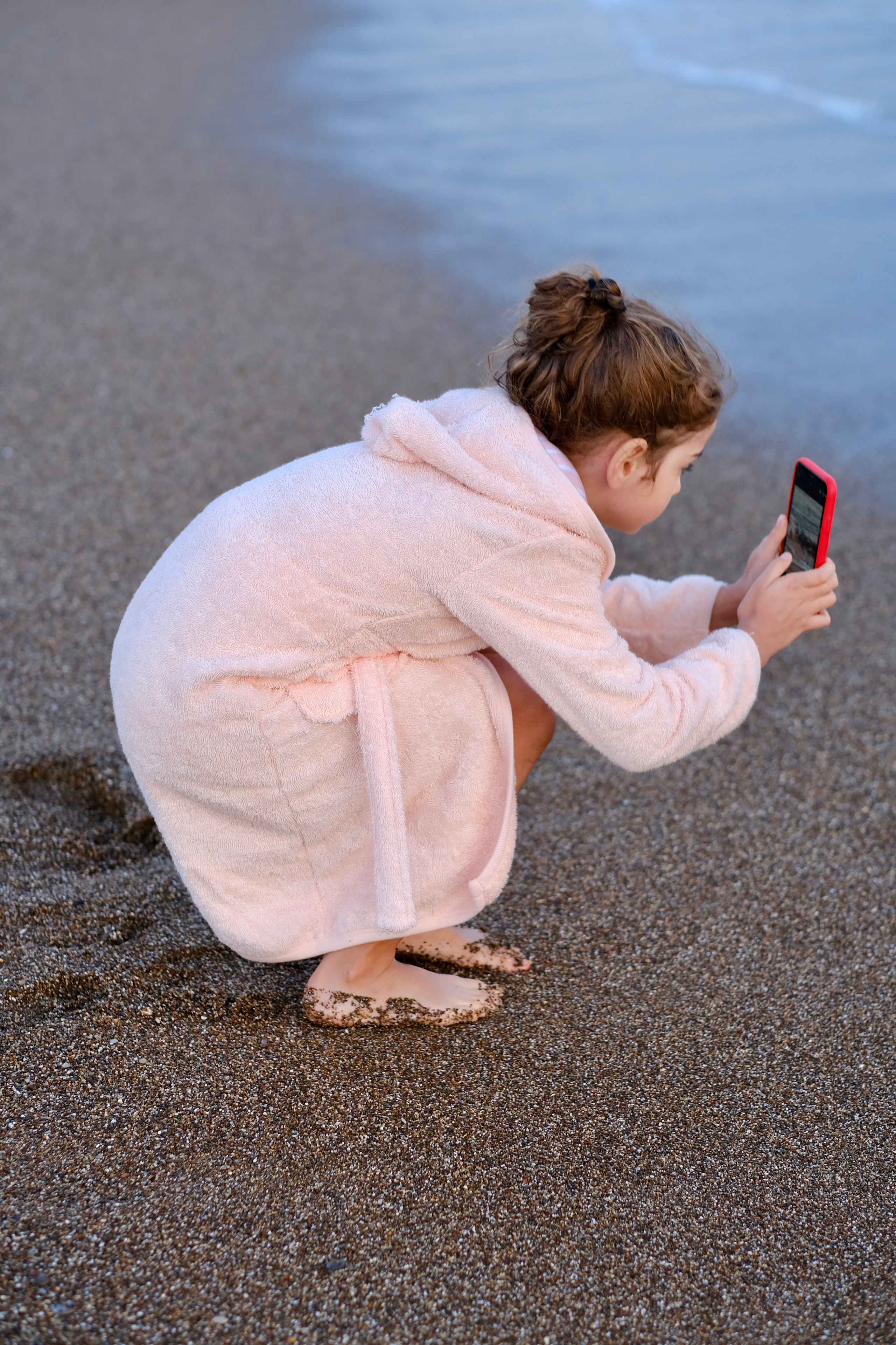 Девочка и море. Фотограф в Москве Ирина Иванова
