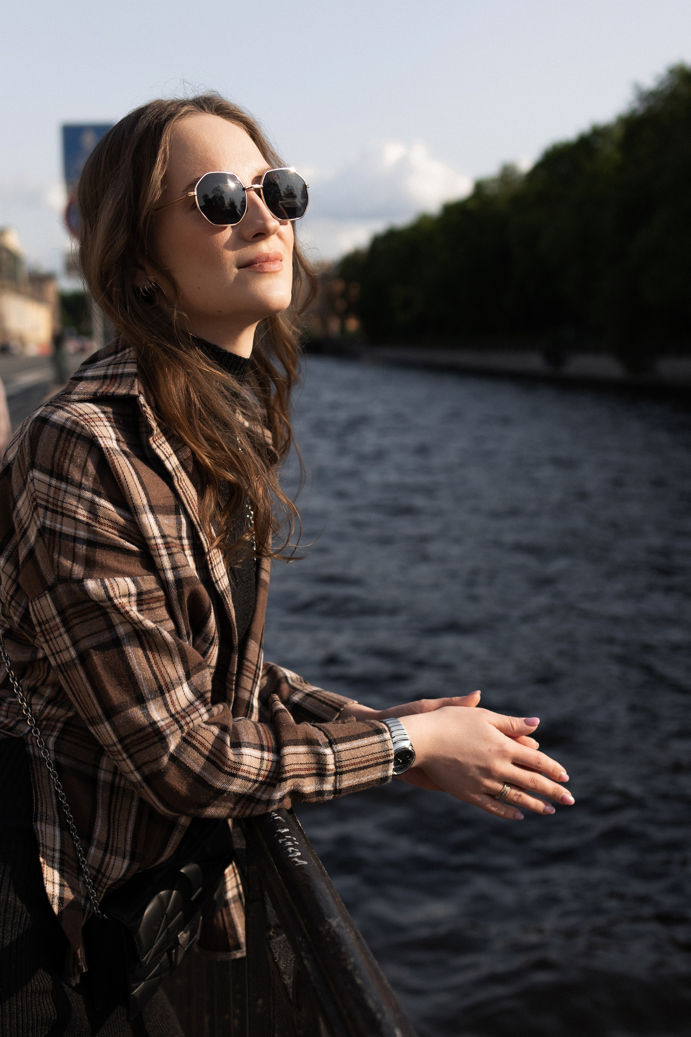 Прогулочная фотосессия. Портретный фотограф СПб, женский фотограф, минимализм и эстетика