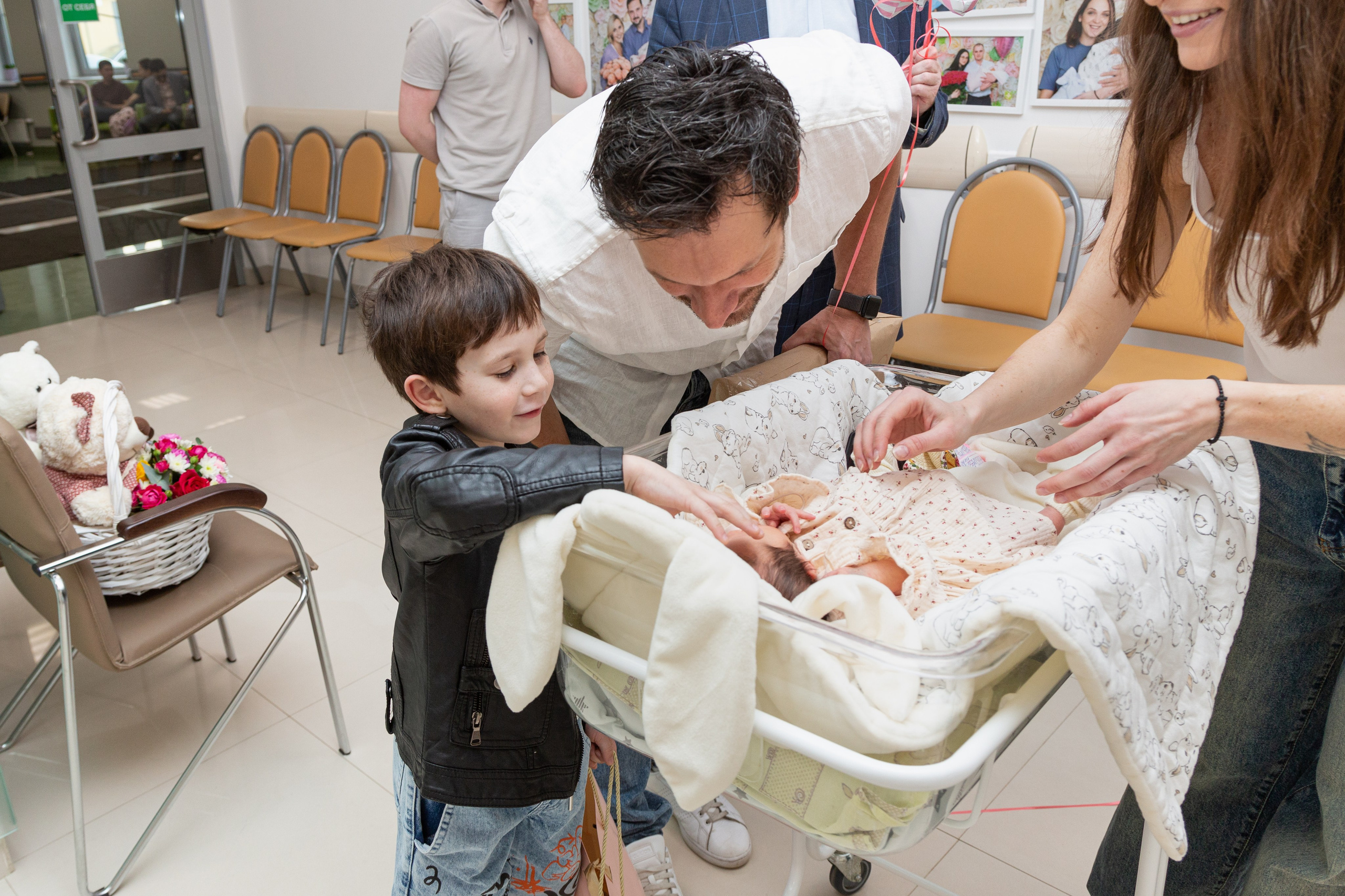 Выписка из роддома. Krylovaphoto