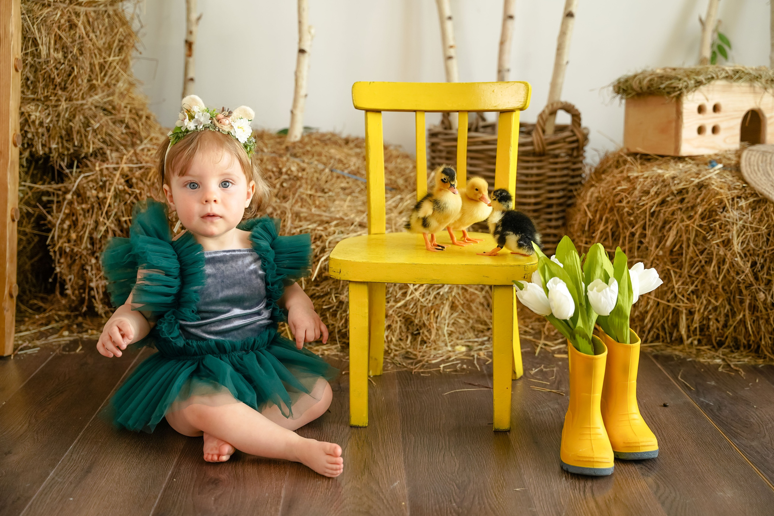 ПРОЕКТ «ПАСХАЛЬНЫЙ» С УТЯТАМИ. Фотограф в Ялте Инна Найден. Детский и семейный фотограф