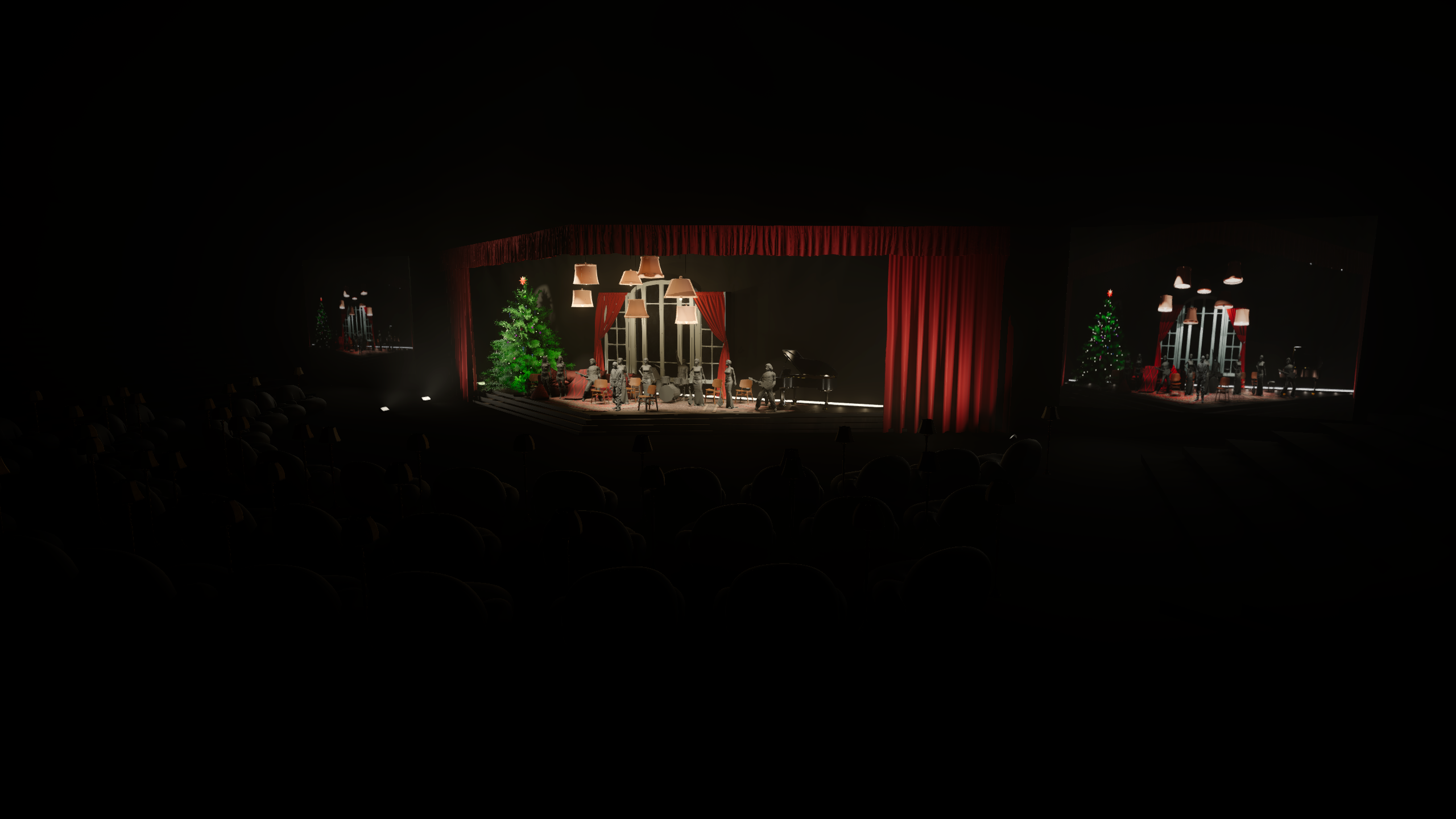 CHRISTMAS LAMPS. OOPS TEAM