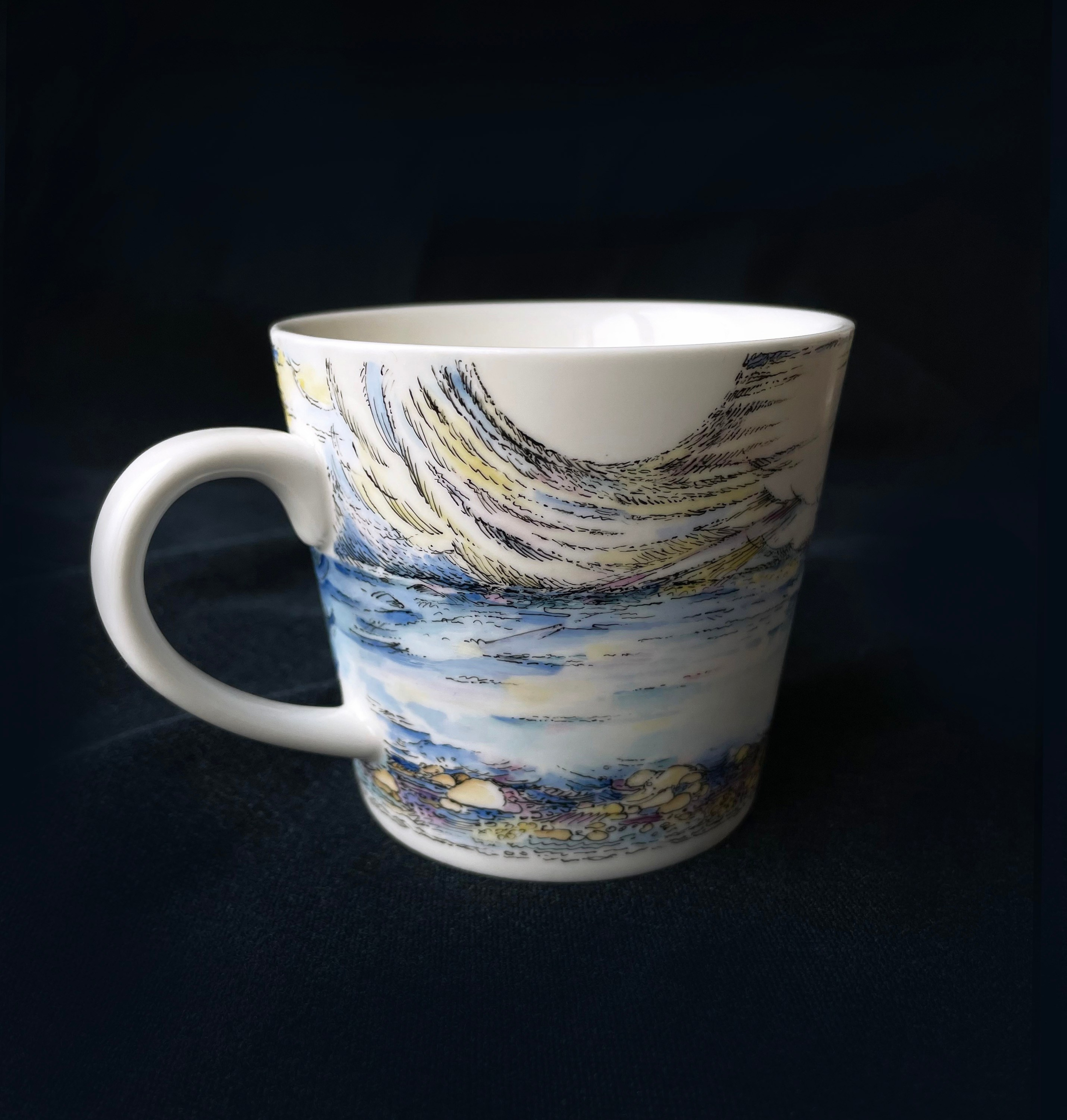 Роспись фарфора в Санкт-Петербурге. Муми-Тролли