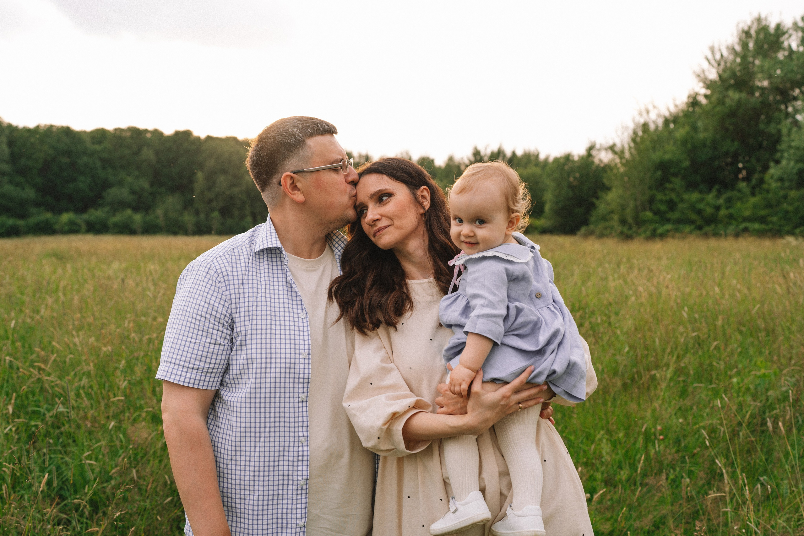 Таня, Леша и Полина. Семейный фотограф Валерия Фабричникова, Москва