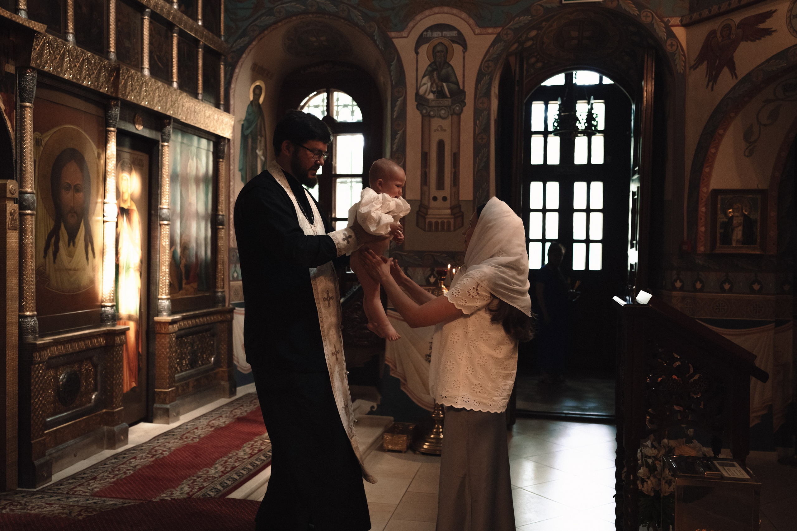 Таинство крещения. Семейный фотограф Валерия Фабричникова, Москва