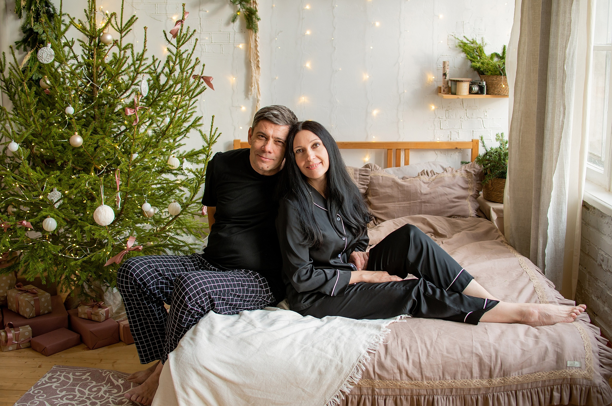 Новогодняя семейная фотосессия в Краснодаре 2023-2024. Фотограф новорожденных Краснодар Малышенко Надежда