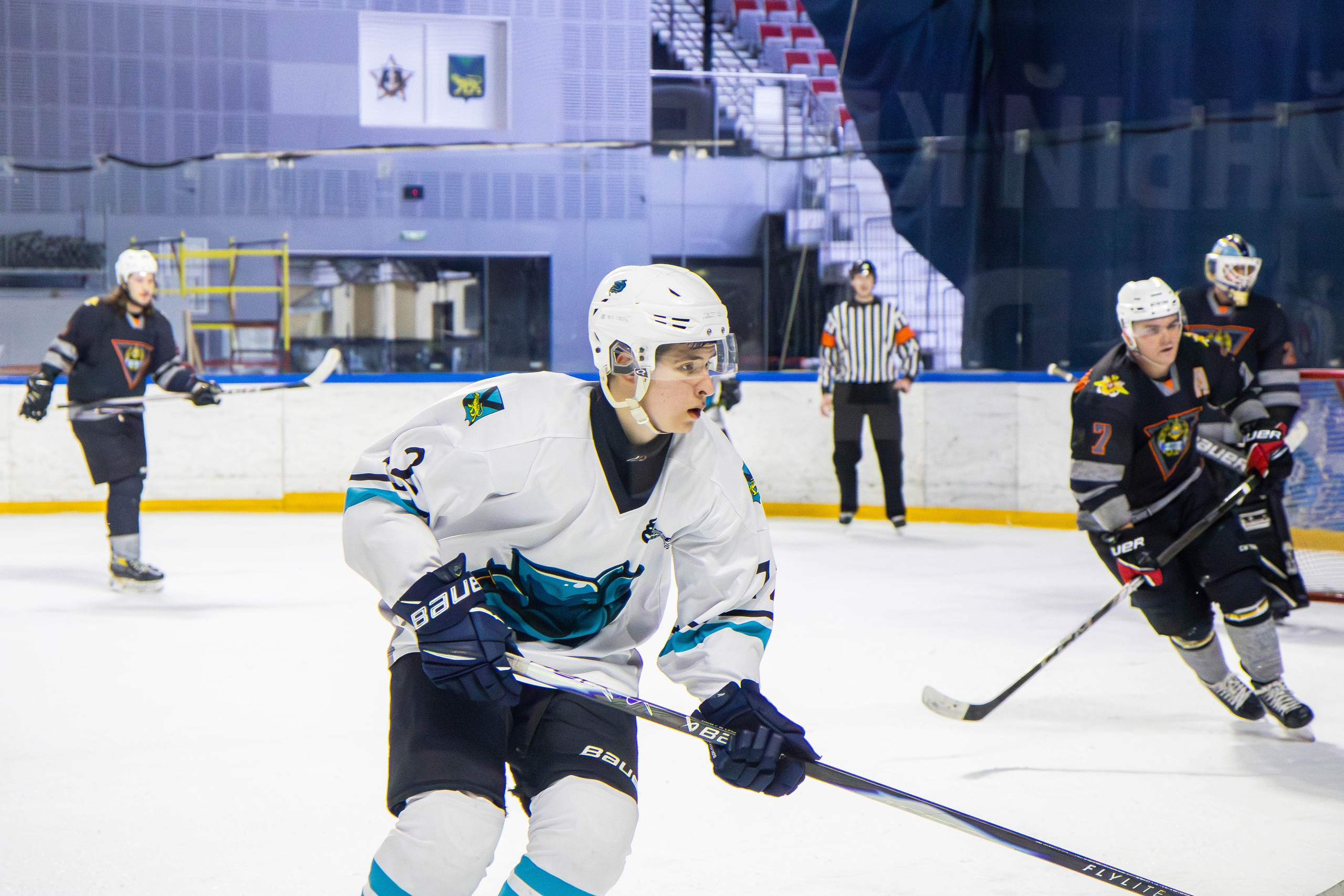 Матч сборной по хоккею ДВФУ. Репортажный фотограф во Владивостоке Анастасия Кострова