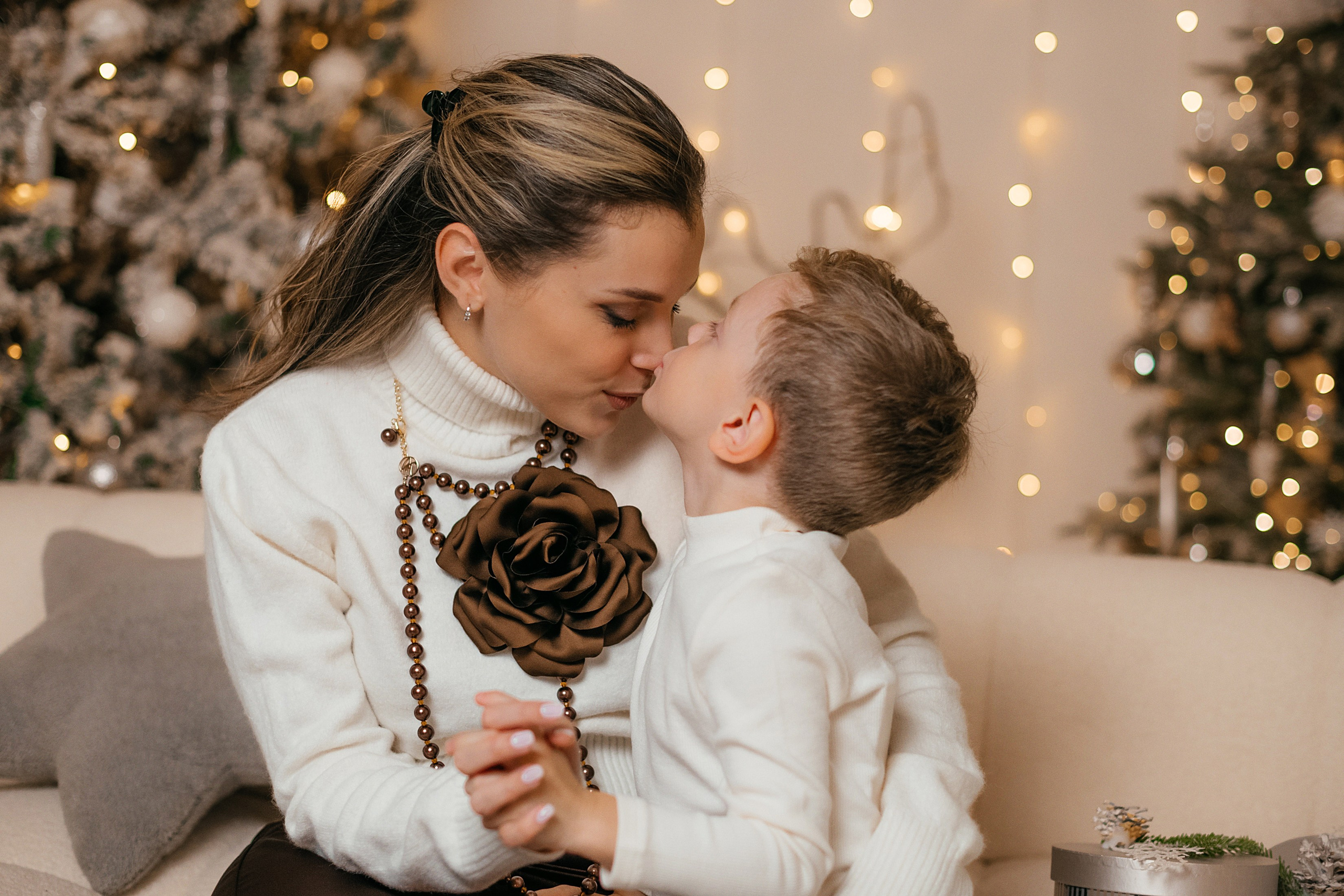 Новогодняя сьемка. Фотограф Анна Качан