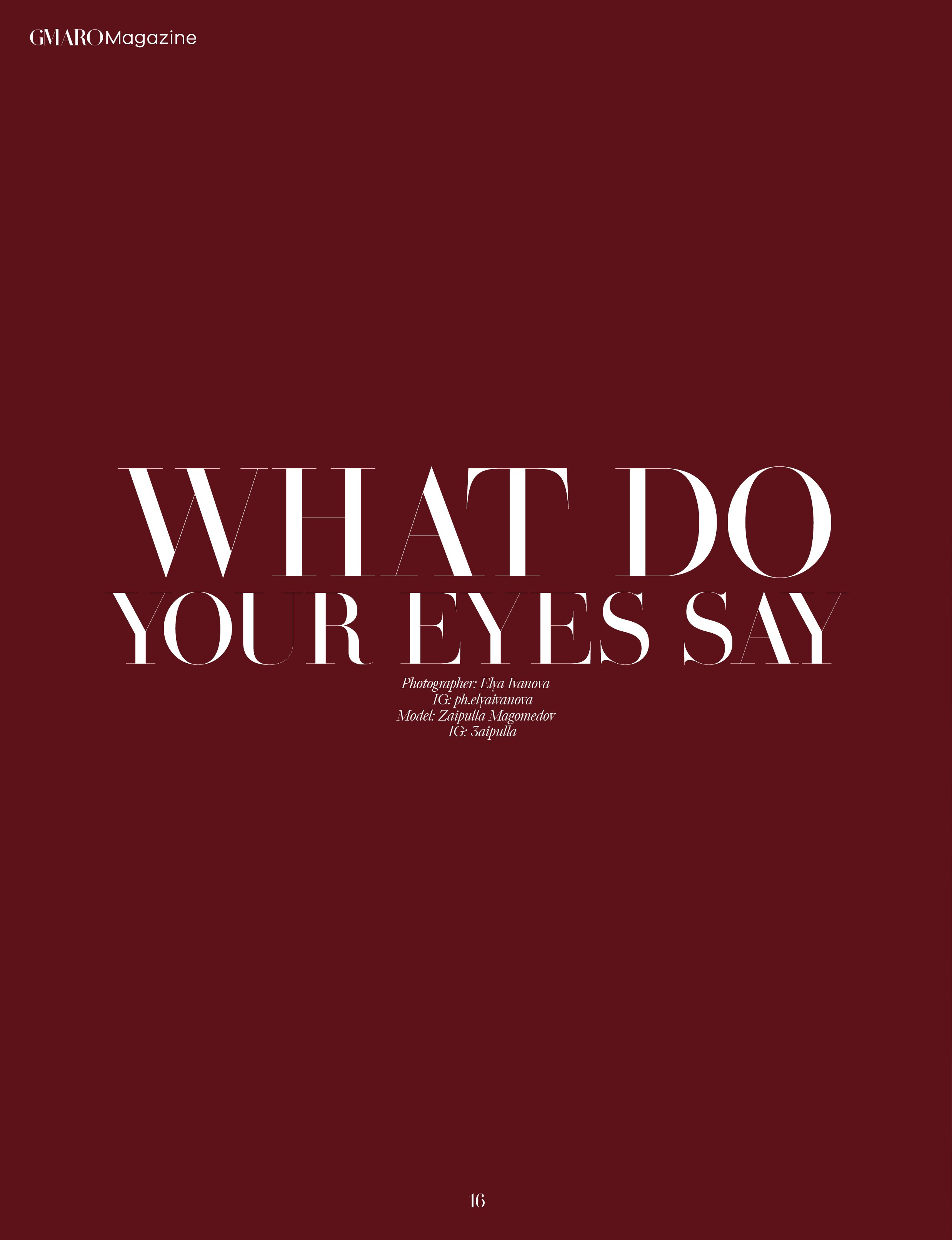 GMARO Magazine March 2025 Issue #12, Paris, France