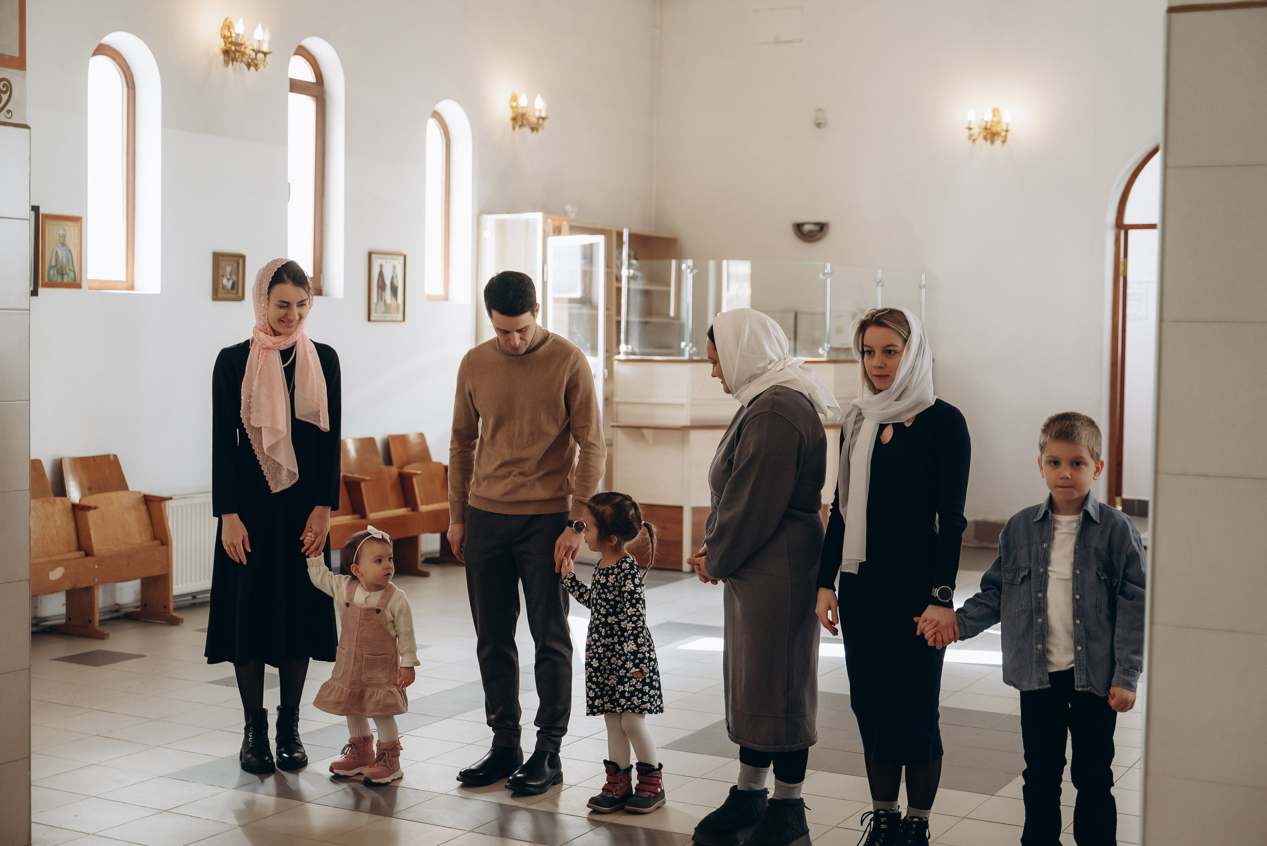 Крещение Радмилы. Семейный фотограф в Минске Дарья Дреко