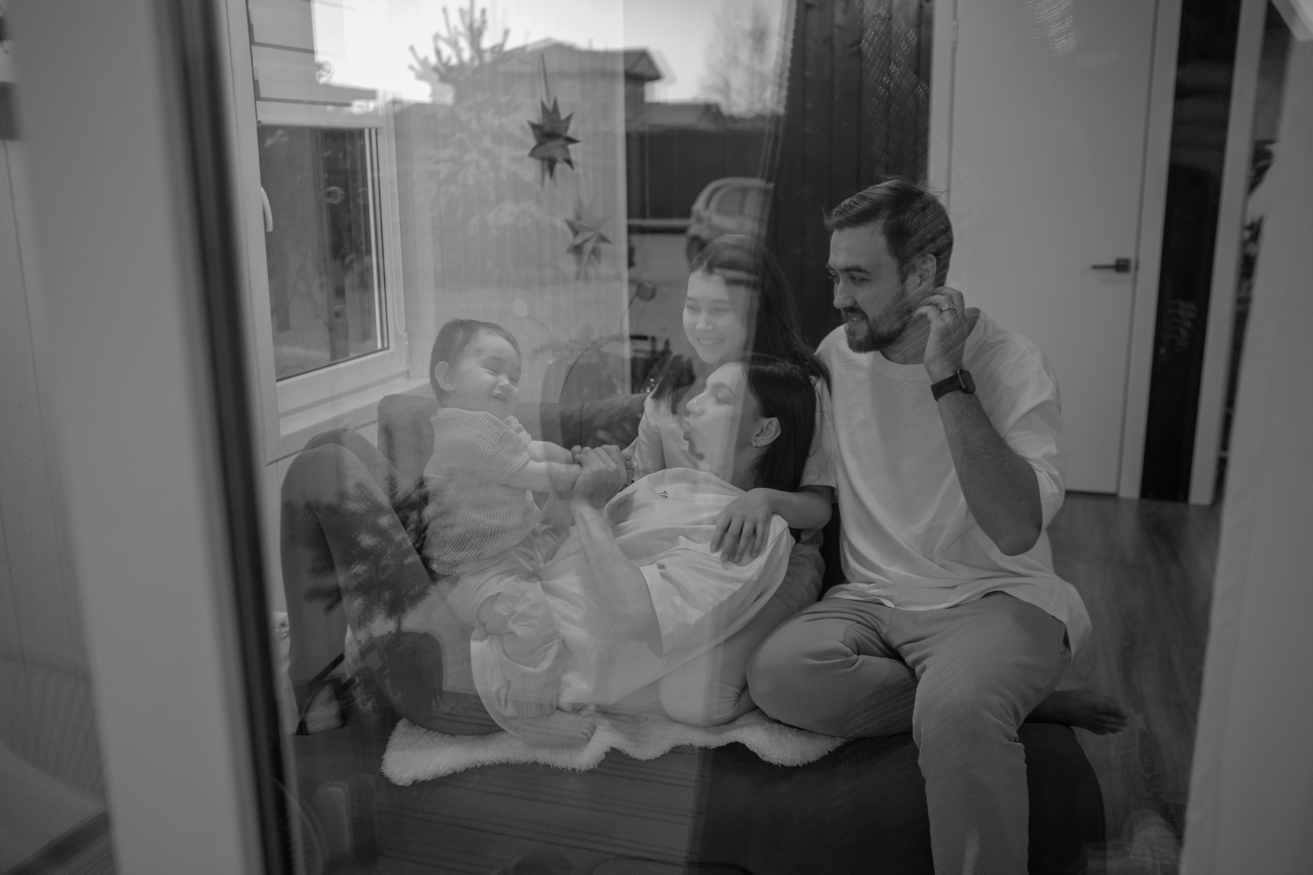 Новогодняя Семейная фотосессия. Свадебный и семейный фотограф Ибрагимова Мария из Екатеринбурга