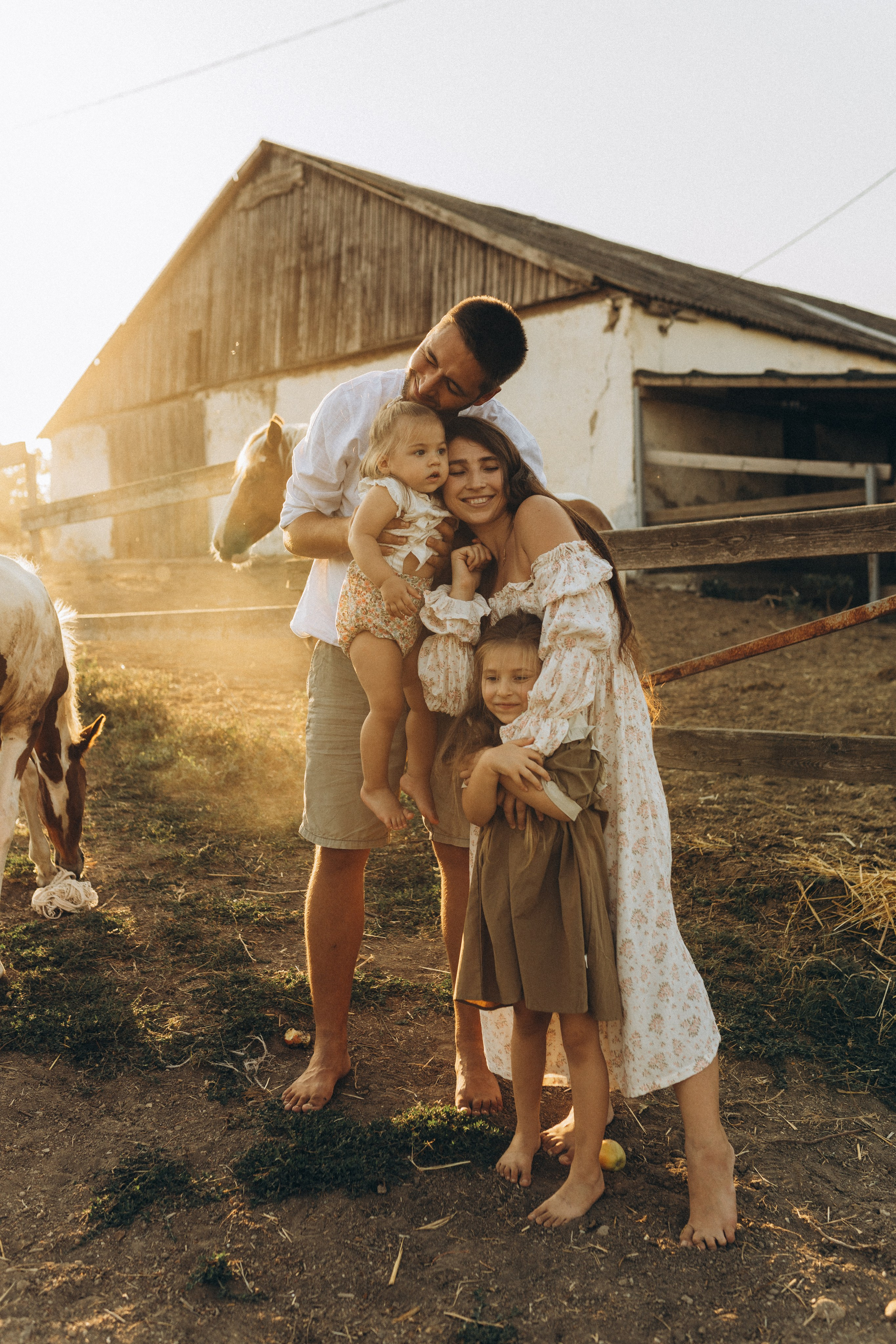 На ферме. Семейный фотограф в Новороссийске и Анапе Александра Яковлева