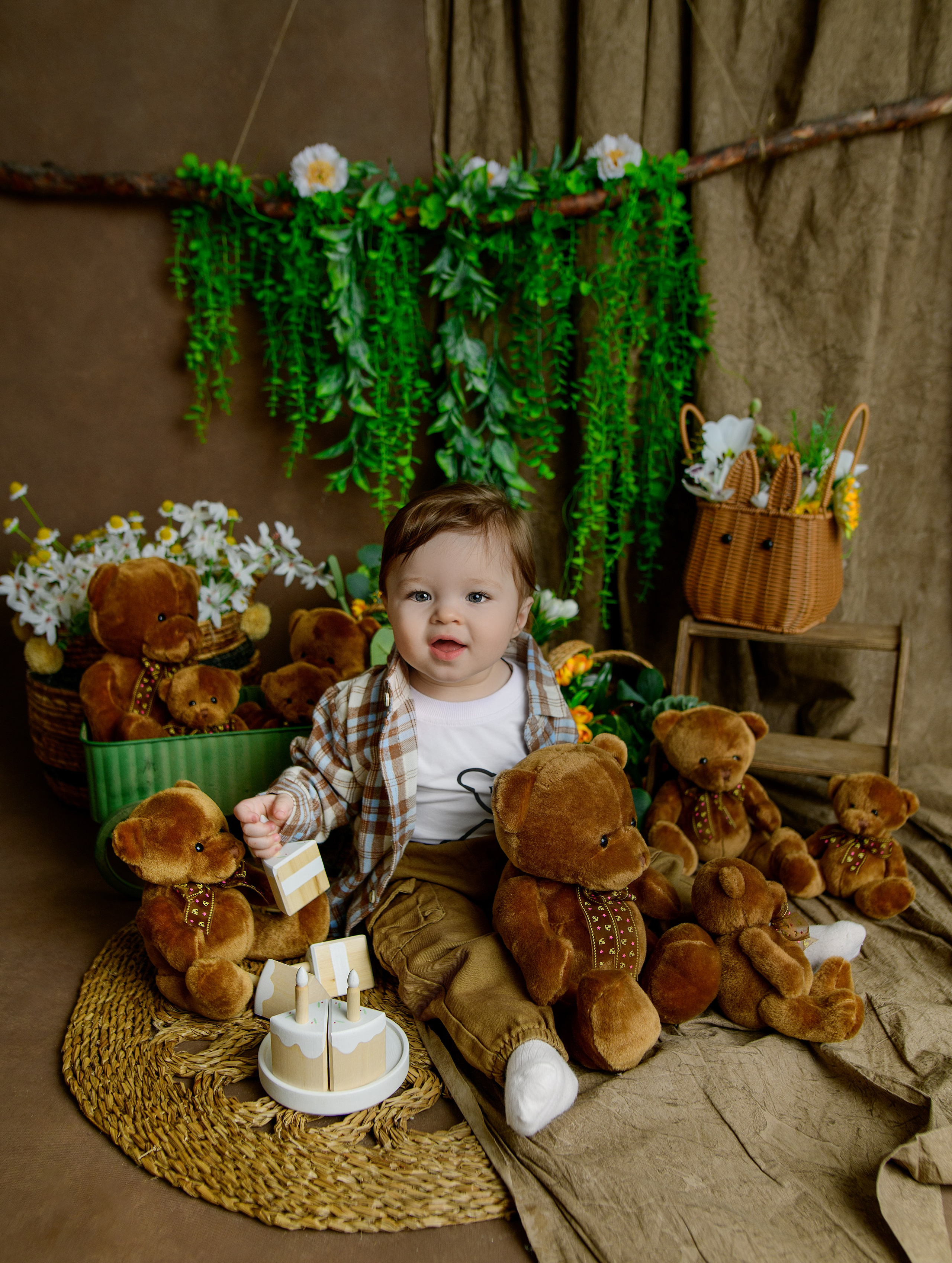 Фотосессия годовалых малышей в Ярославле. Наталья Михайлова Фотограф новорожденных в Ярославле