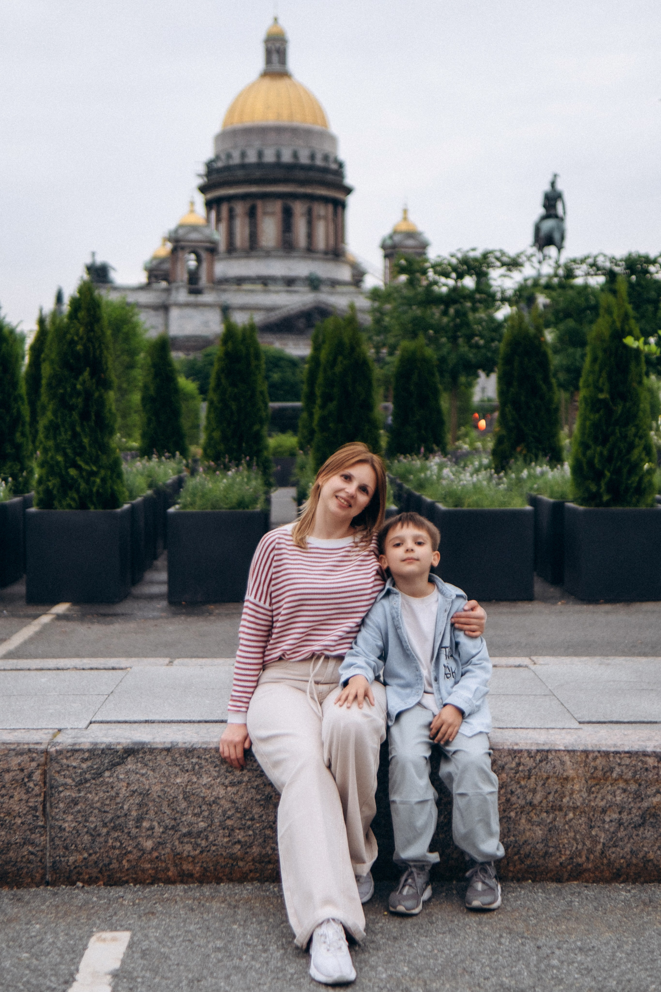 Семейная прогулочная фотосессия в Спб. Фотограф в Санкт-Петербурге Кристина Брянская