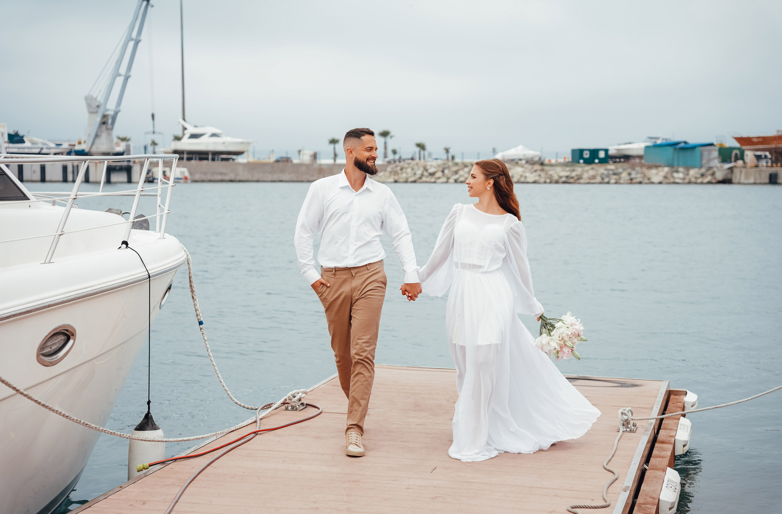 Встреча в порту. Живые снимки! Фотограф Даша Бендер