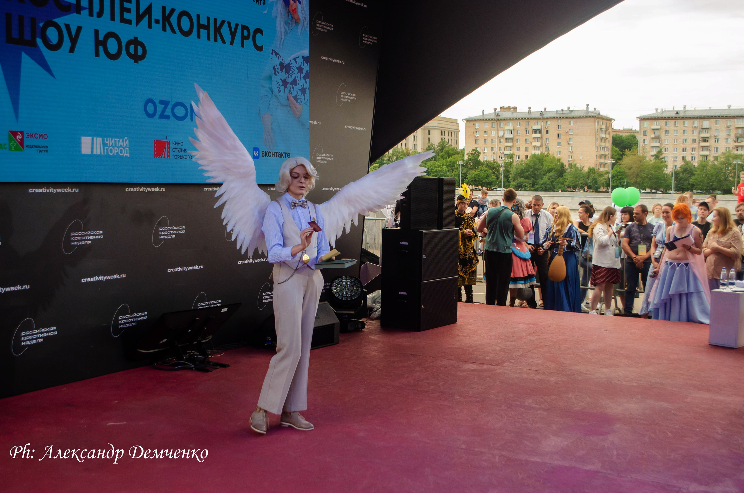 Фотосессия в Парке Горького на Лидеры молодого контента