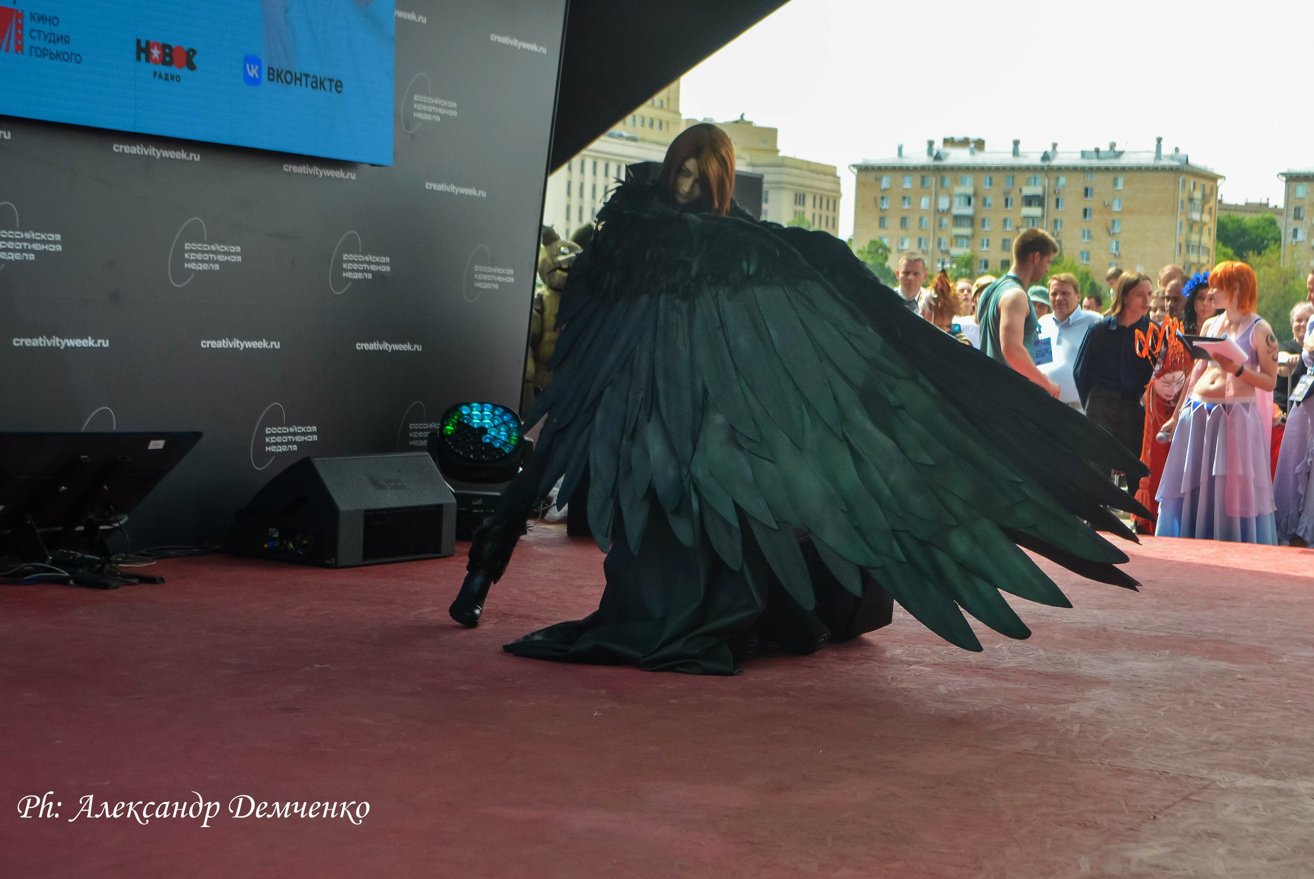 Фотосессия сцены в Москве на разных репортажных мероприятий