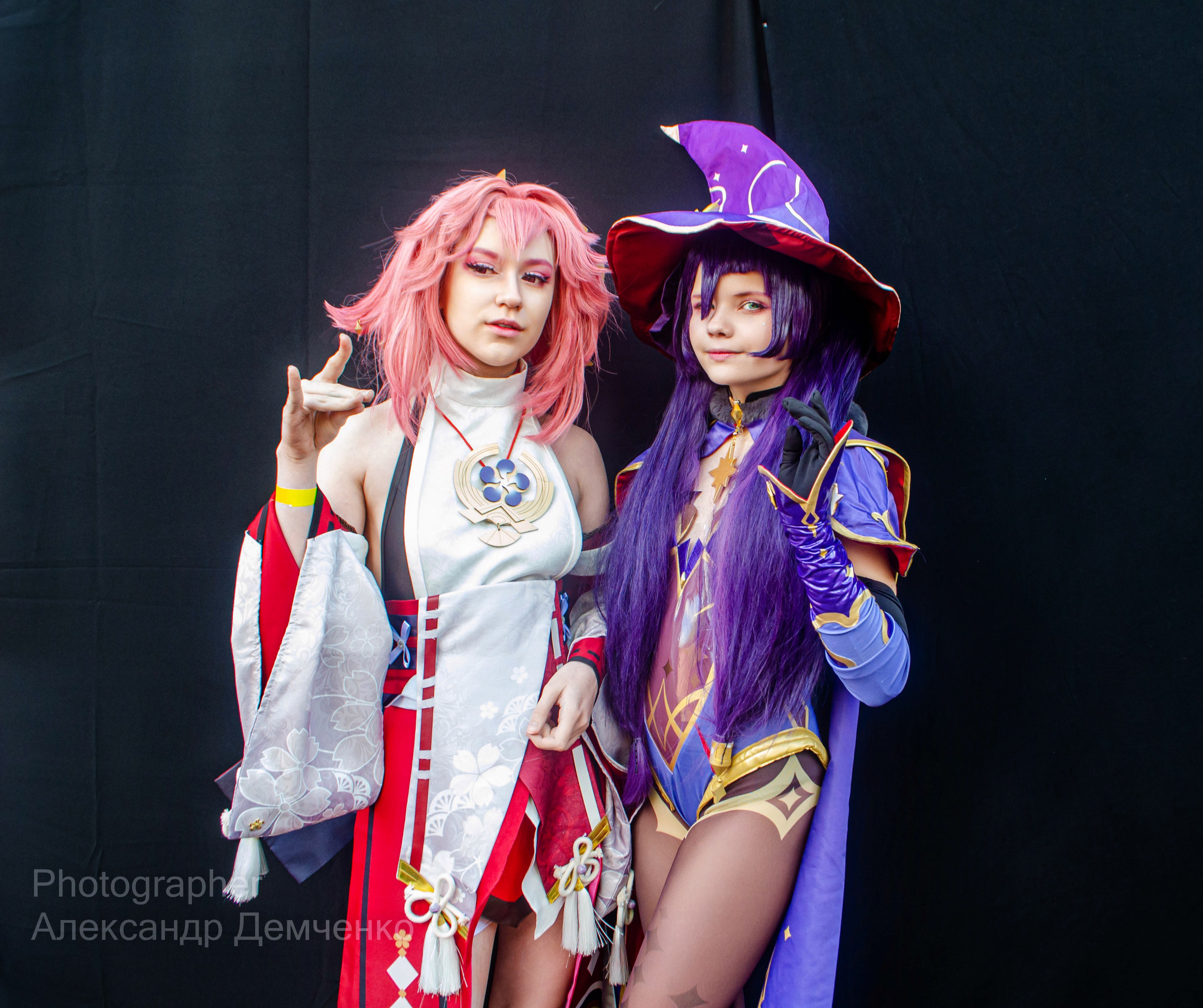 Фотосессия на фестивале косплея Never Party 3.0 в Москва