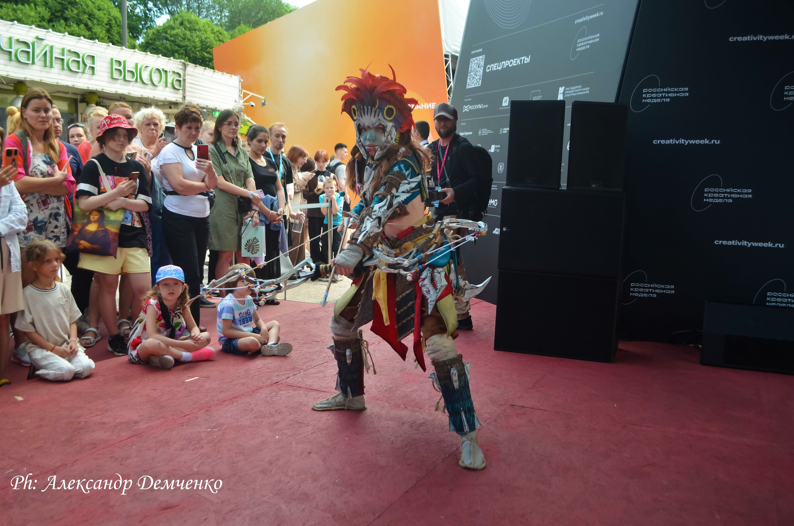 Фотосессия сцены в Москве на разных репортажных мероприятий