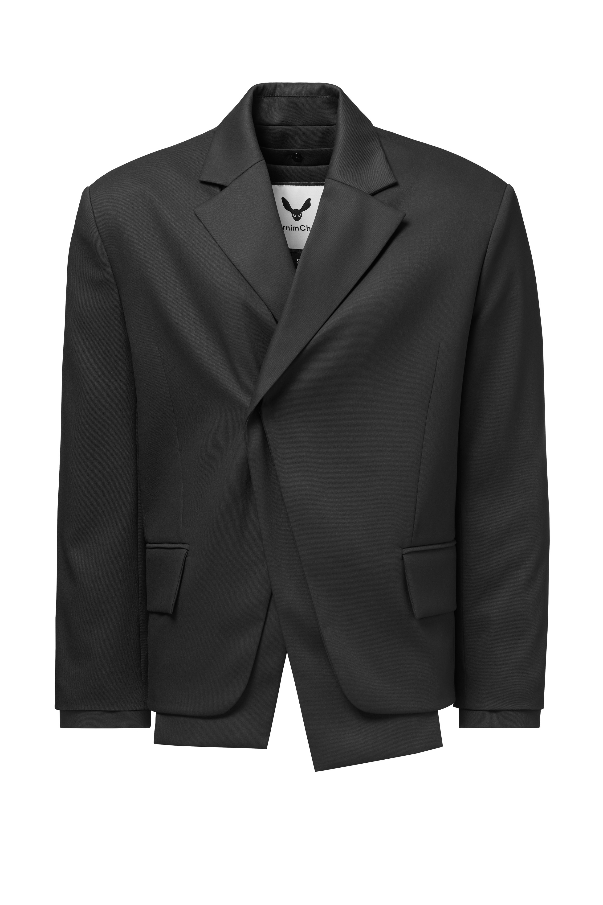 Одежда Chernim Cherno на прозрачном манекене и в раскладку. Олег Дмитриев