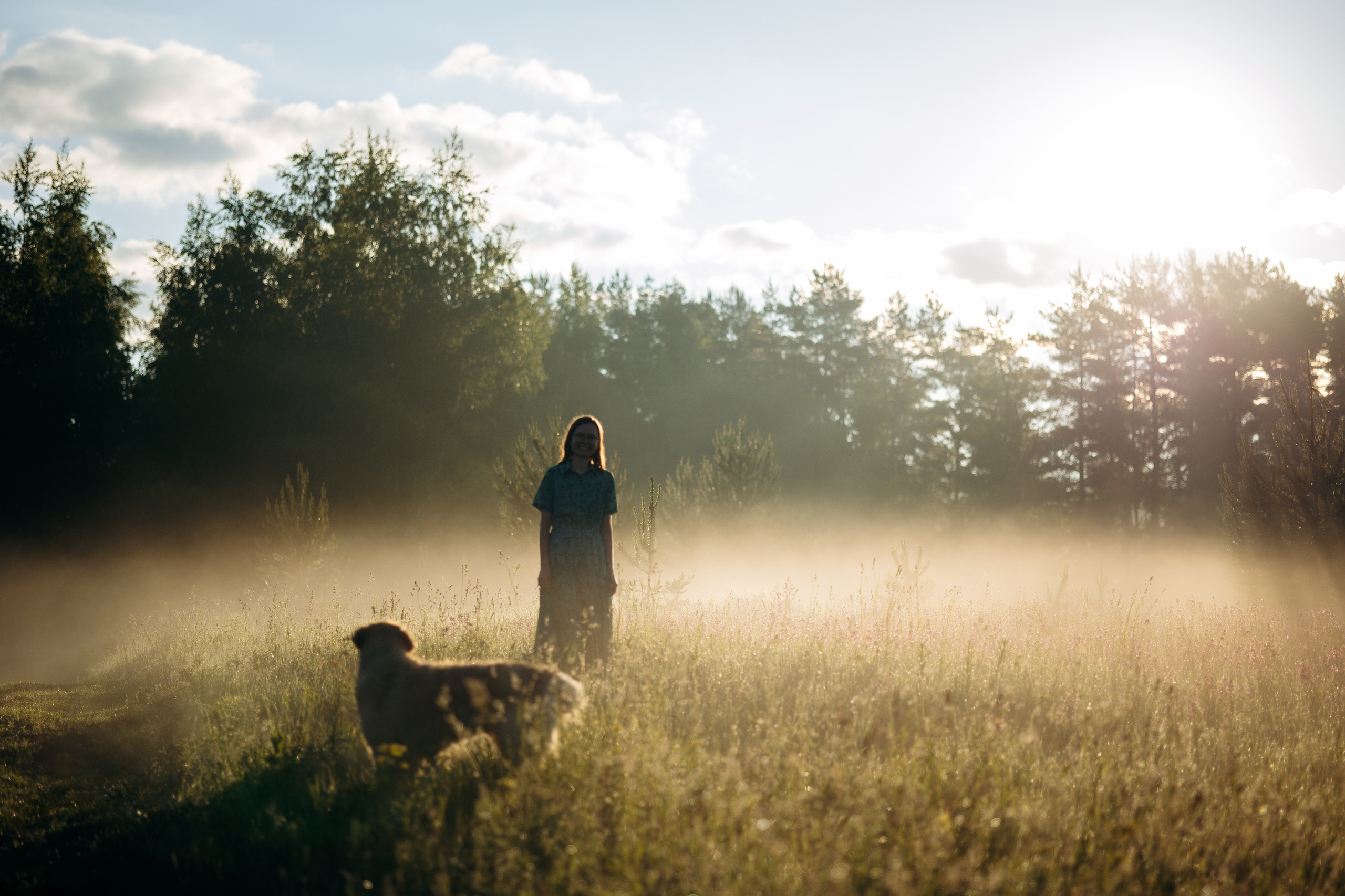 Юля и Руби. Фотограф — Анималист | Санкт-Петербург
