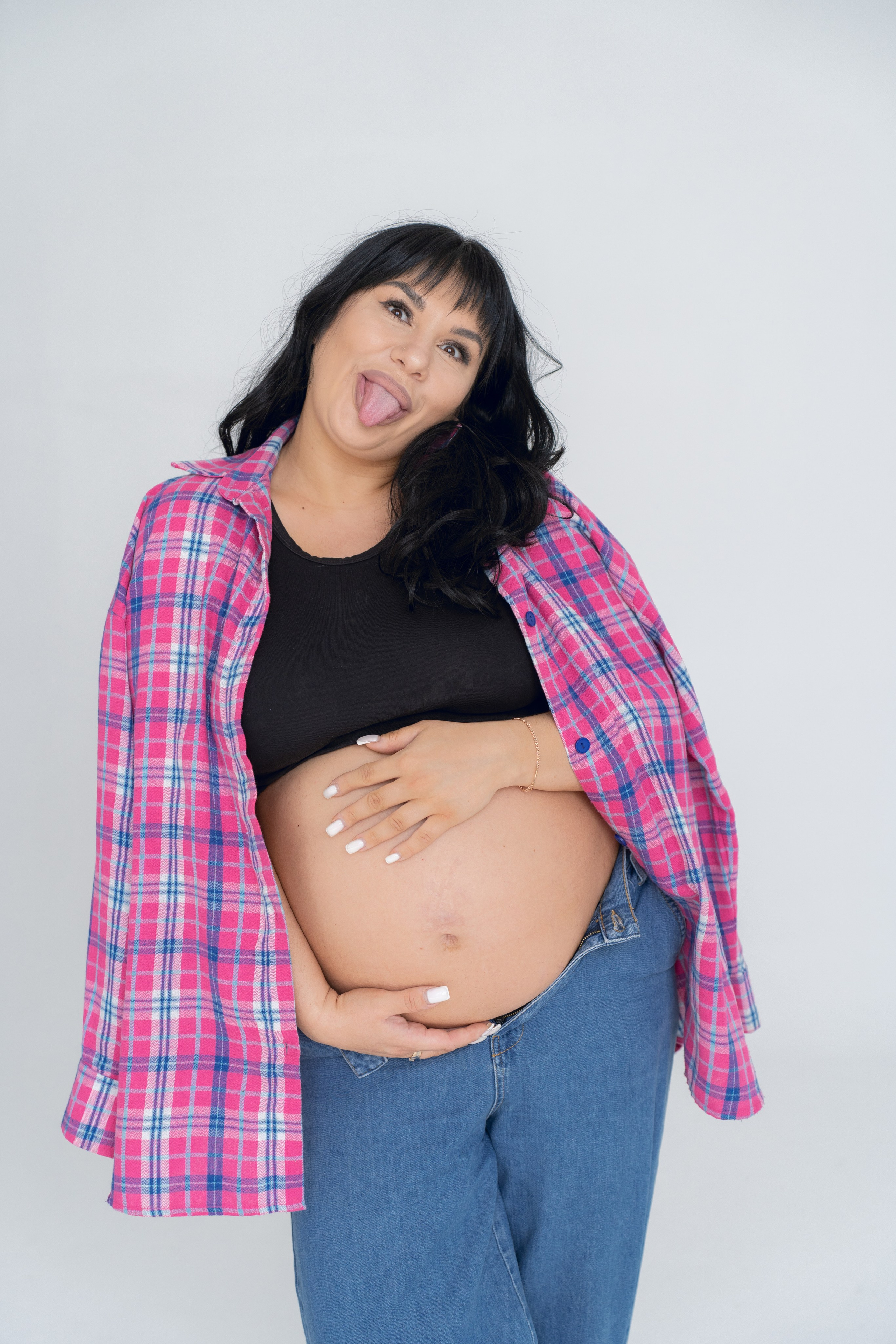 Ксения. Студийная съемка «в ожидании». Яна Орехова. Фотограф в Томске