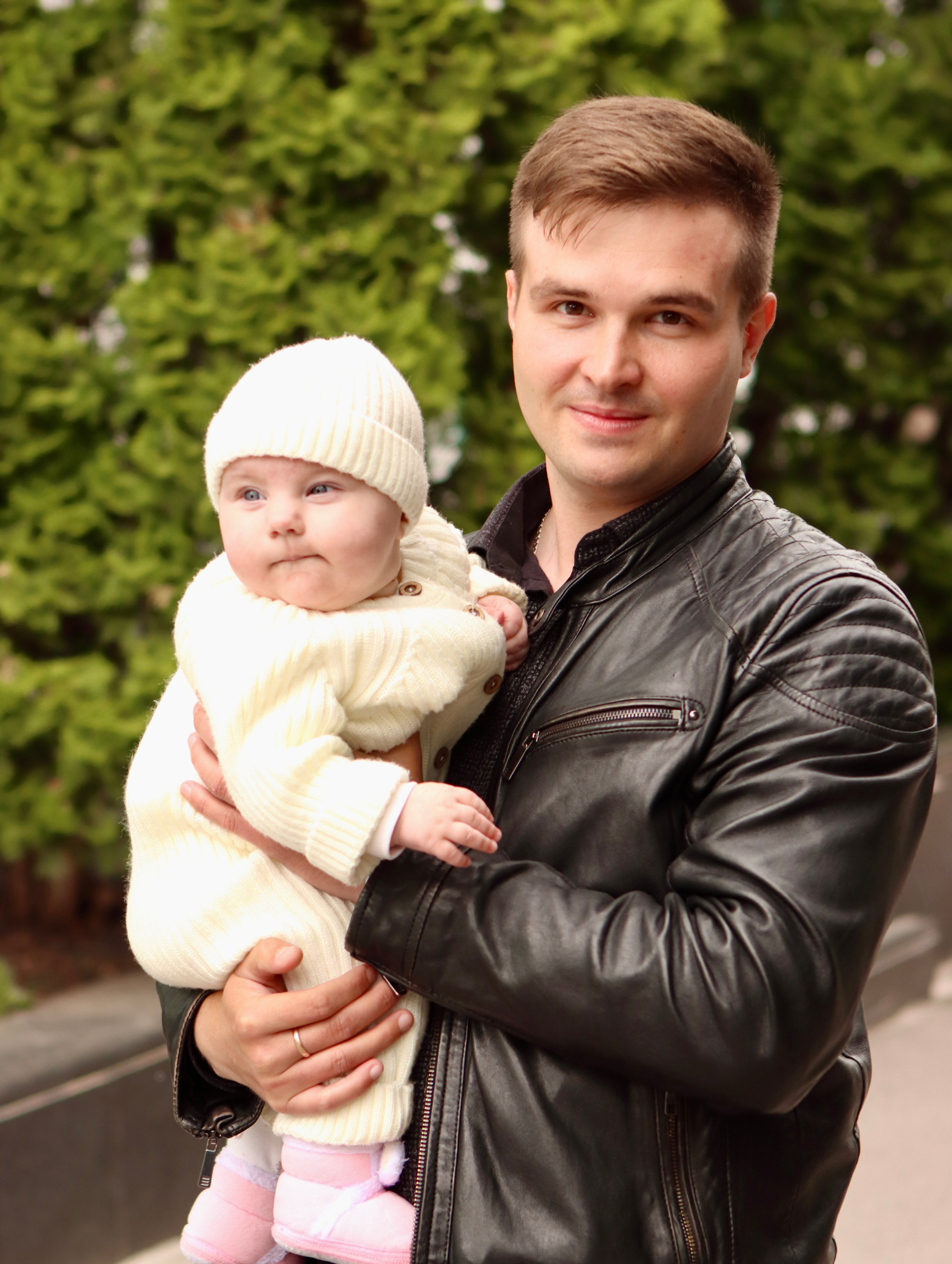 Анастасия и Вадим — крещение Виктории. Фотограф в Курске Смирнов Евгений