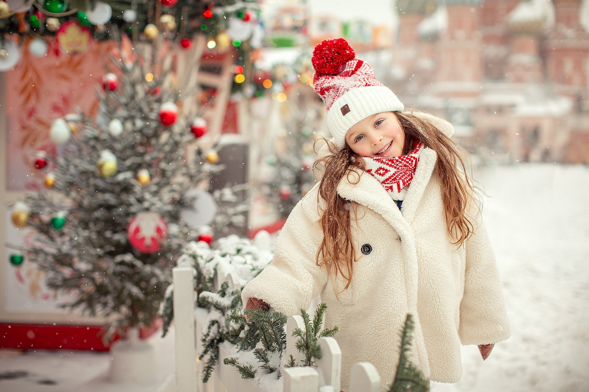 Веселая семейная Фотосессия на новогодней ярмарке. Tatyana Nadezhdina Family photographer