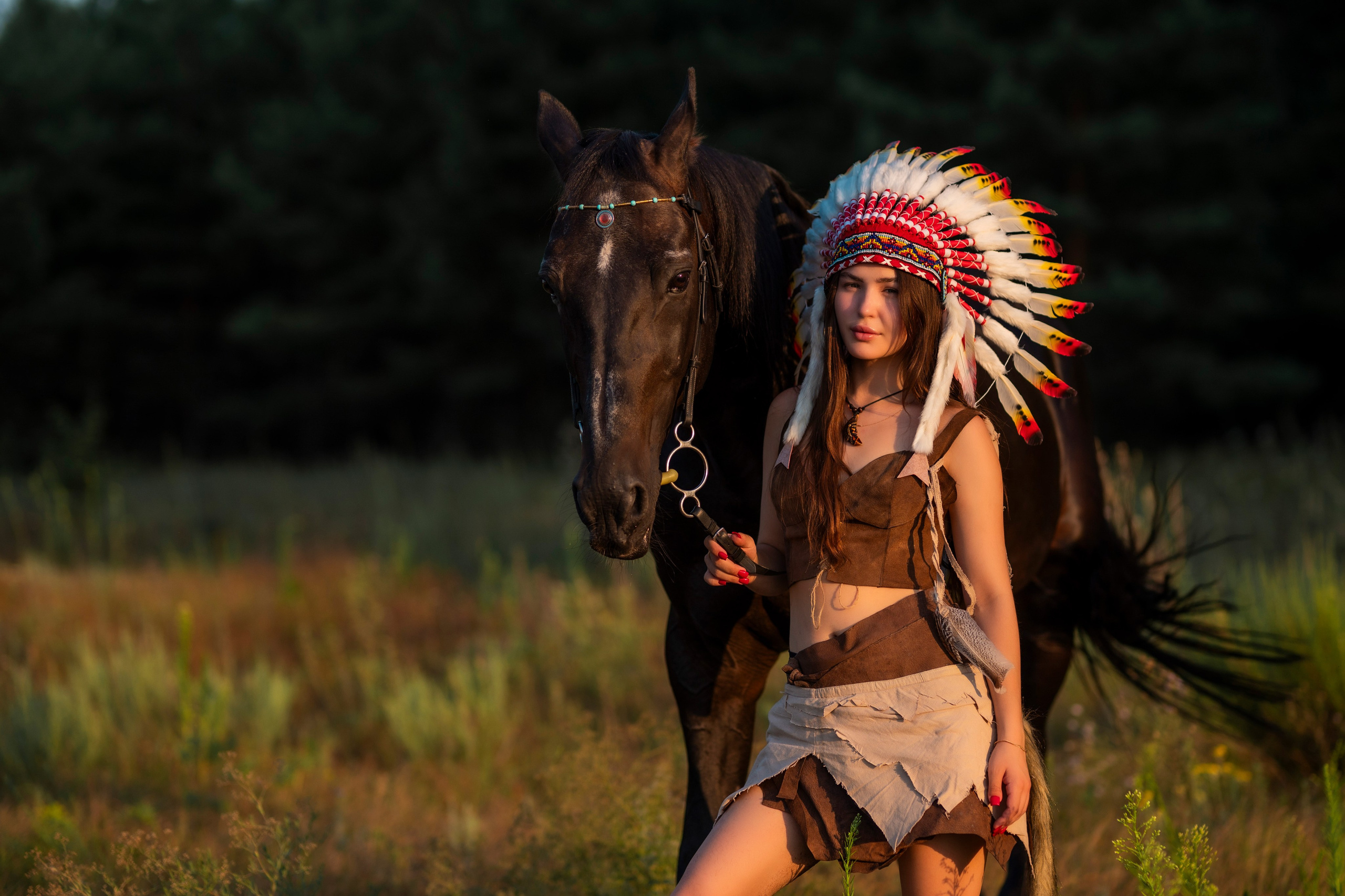 Пакахонтас. Bazarkom-photo.ru Фотограф Виктор Оськин в Старом Осколе