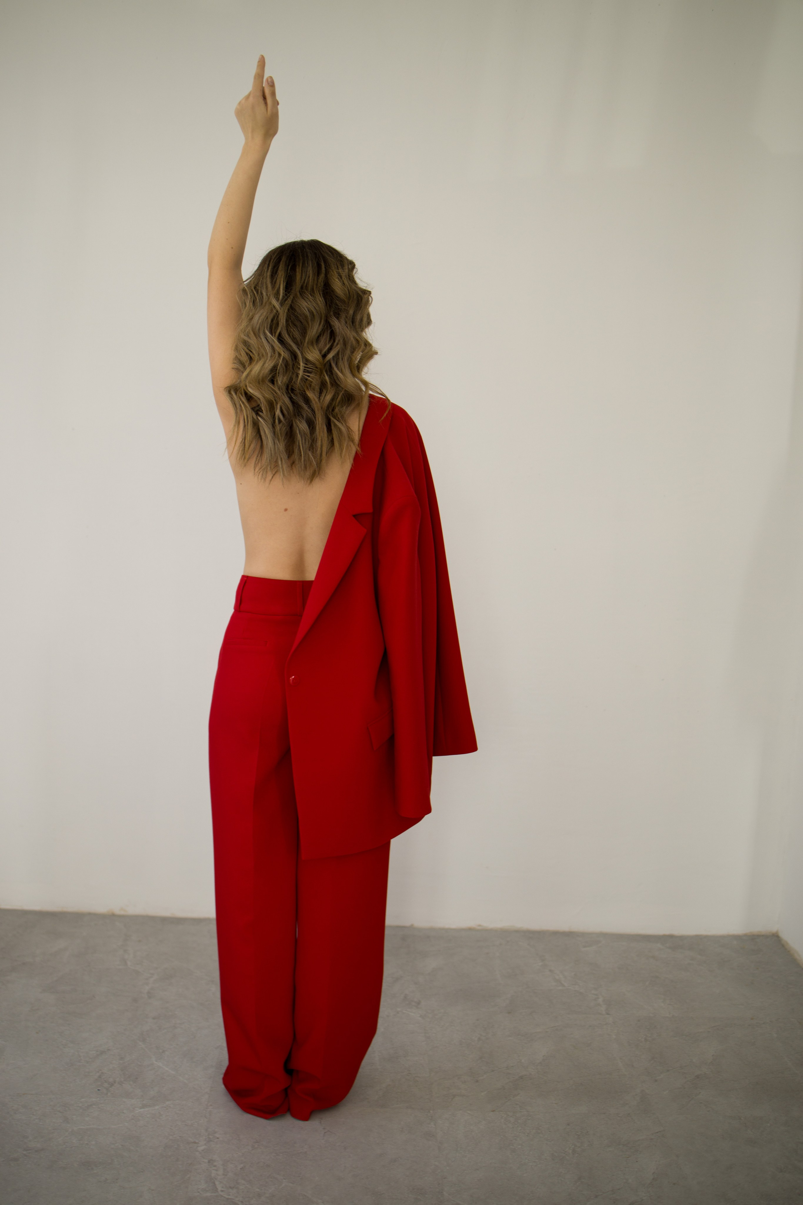 Lady in red. Художественная фотография