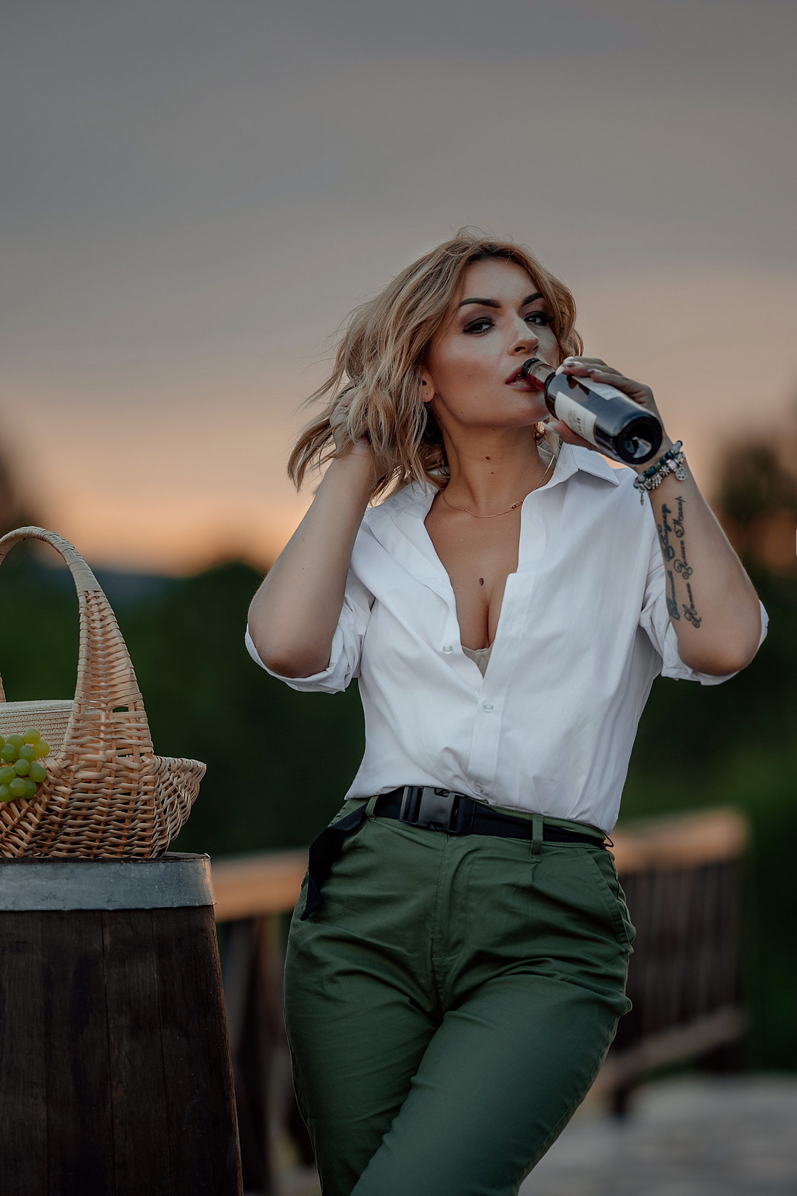 Фотосессия на виноградниках. Свадебный фотограф Новороссийск Марина КрамарИна Полещук