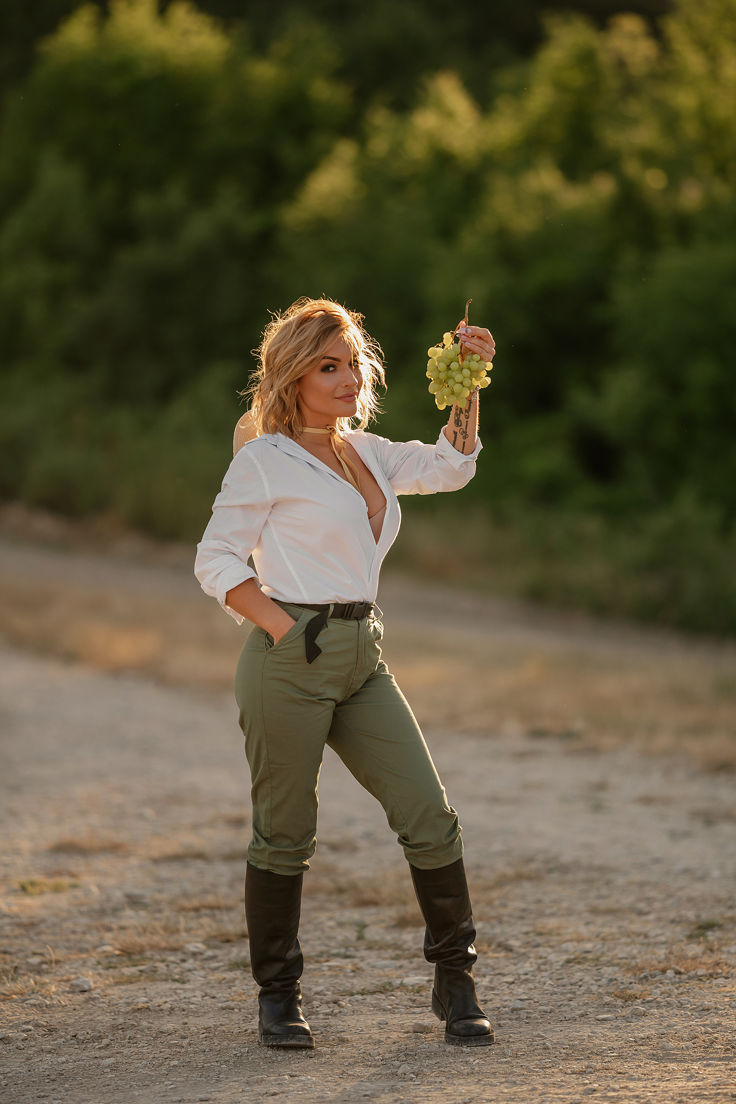 Фотосессия на виноградниках. Свадебный фотограф Новороссийск Марина КрамарИна Полещук