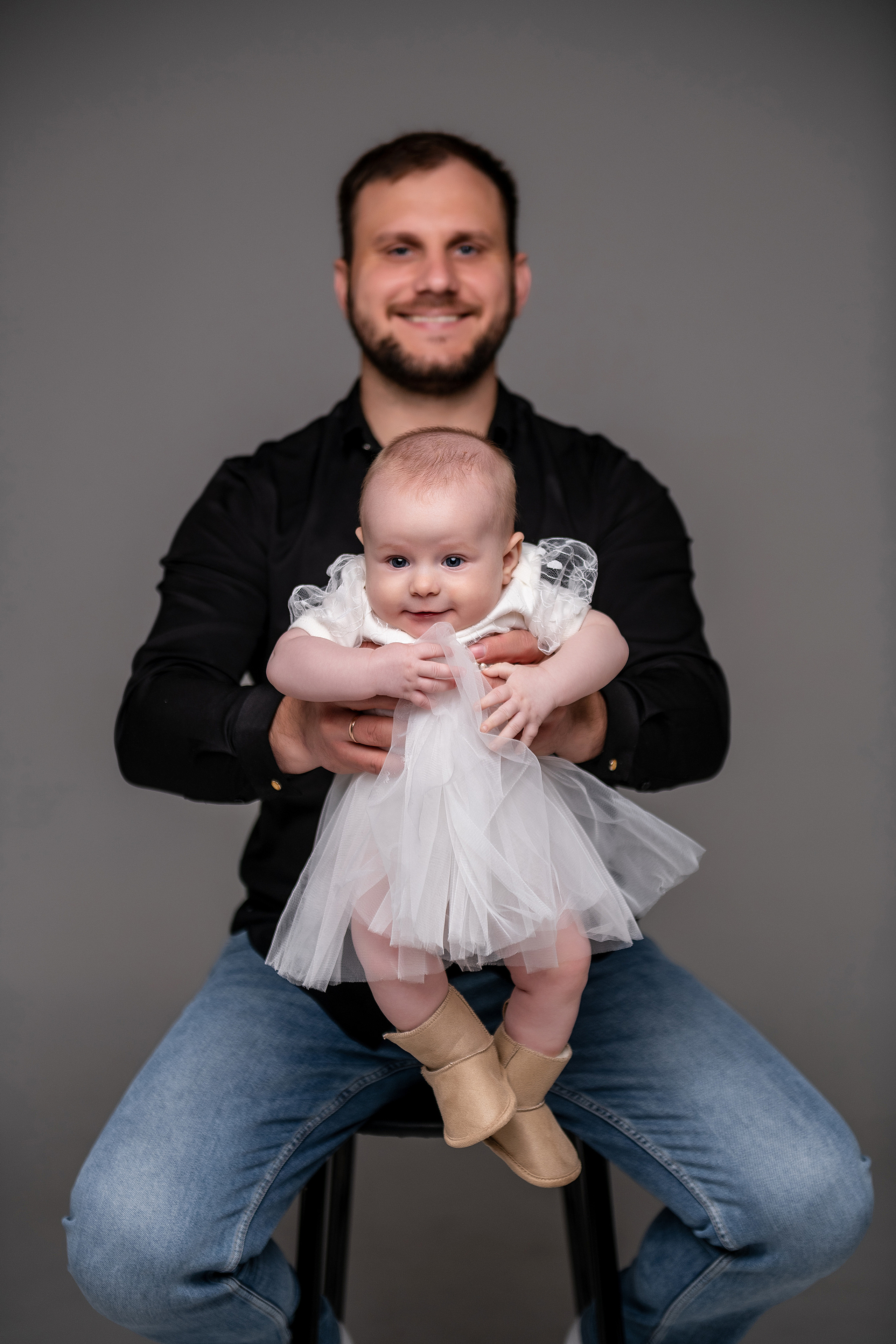 Семейная фотосессия в студии. Свадебный фотограф Новороссийск Марина КрамарИна Полещук